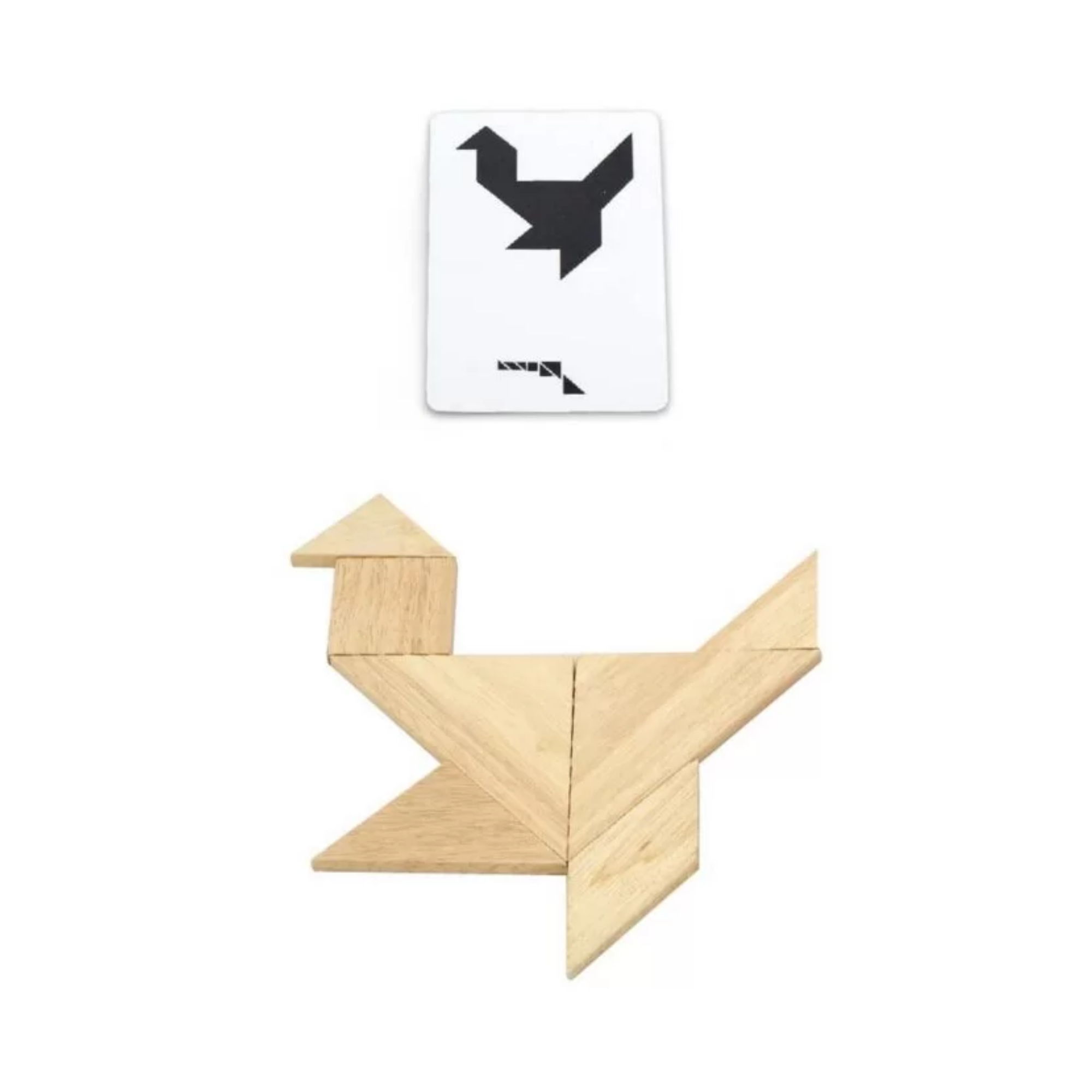 فيجا تانجرام، أحجية هندسية من 7 قطع، لعبة مونتيسوري الخشبية، تنمي المهارات الحسية والإدراكية والحركية الدقيقة، لعبة تعليمية للأطفال غير سامة وصديقة للبيئة، مناسبة للأولاد والبنات من سن 3 سنوات فما فوق