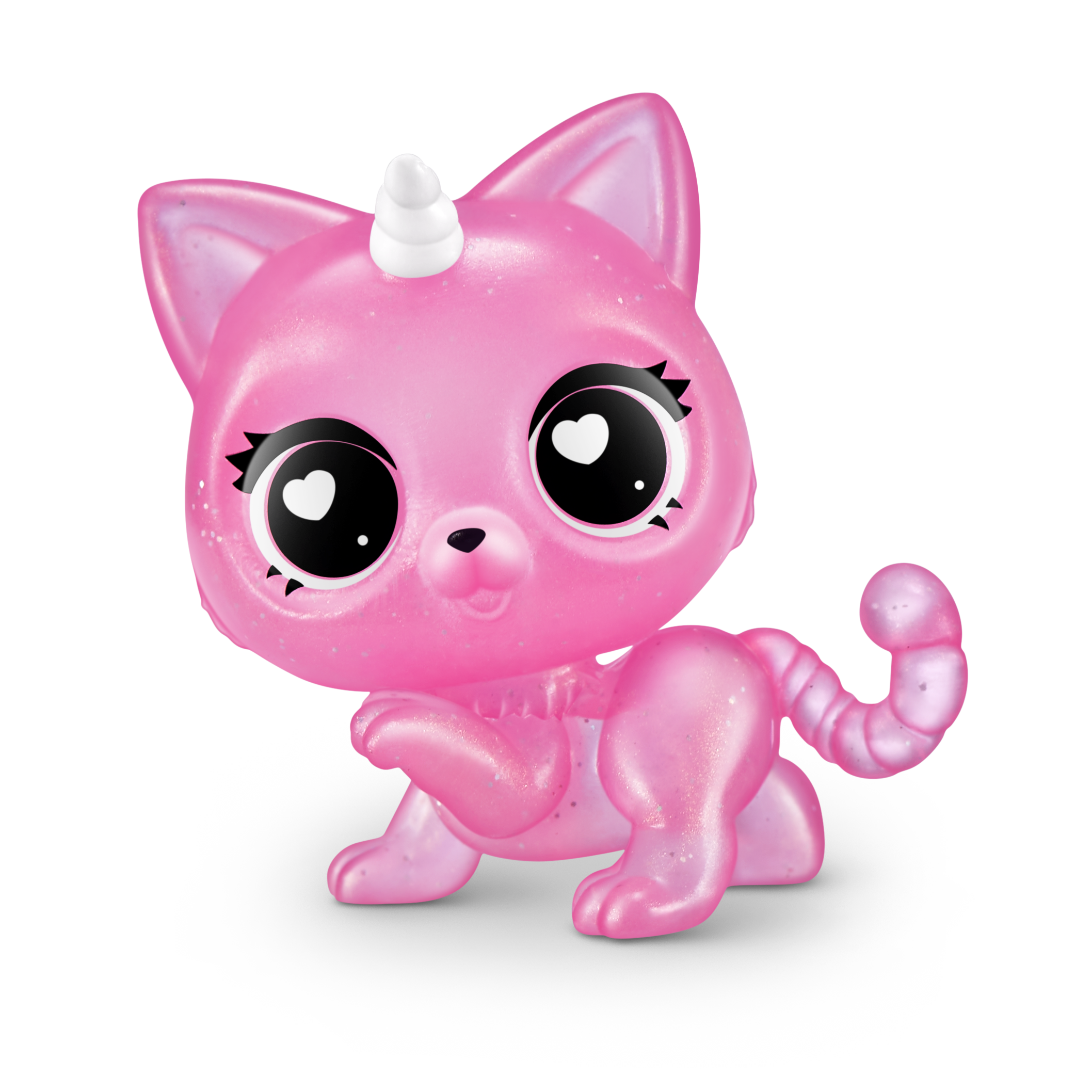 Rainbocorns Kittycorn Surprise S9 Collectible Plush Toy Set, 10+ Magical Surprises, Soft Plush Kittens with Fluffy Tails, Interactive Play for Girls Age 3+