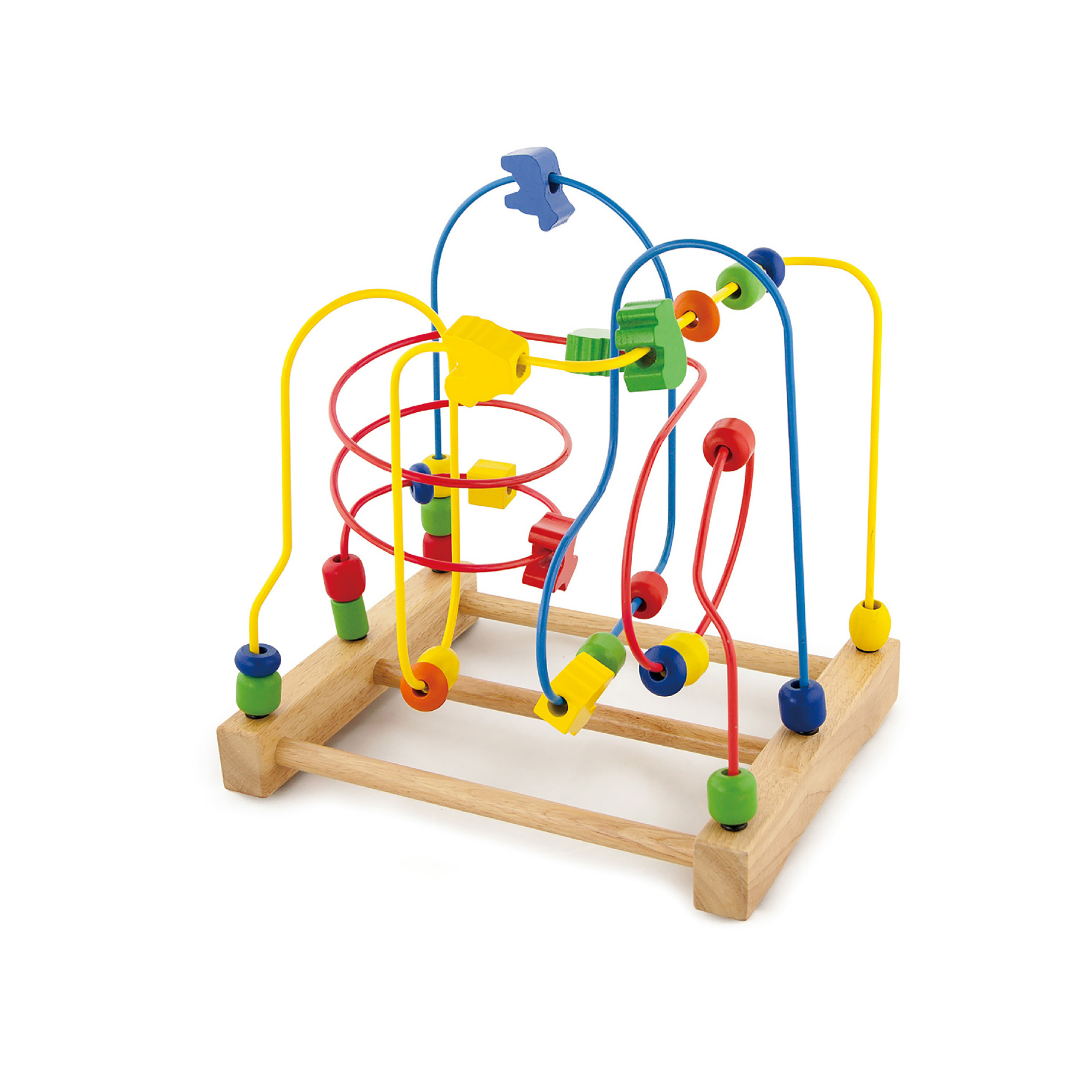 لعبة خرز سلكي من VIGA، متاهة خرز خشبية من مونتيسوري، تُنمي المهارات الحركية الدقيقة، والتنسيق بين اليد والعين، والتعرف على الألوان والمنطق، ودهانات آمنة وصديقة للبيئة، مثالية للأطفال الصغار، للأولاد والبنات من عمر 18 شهرًا فما فوق.