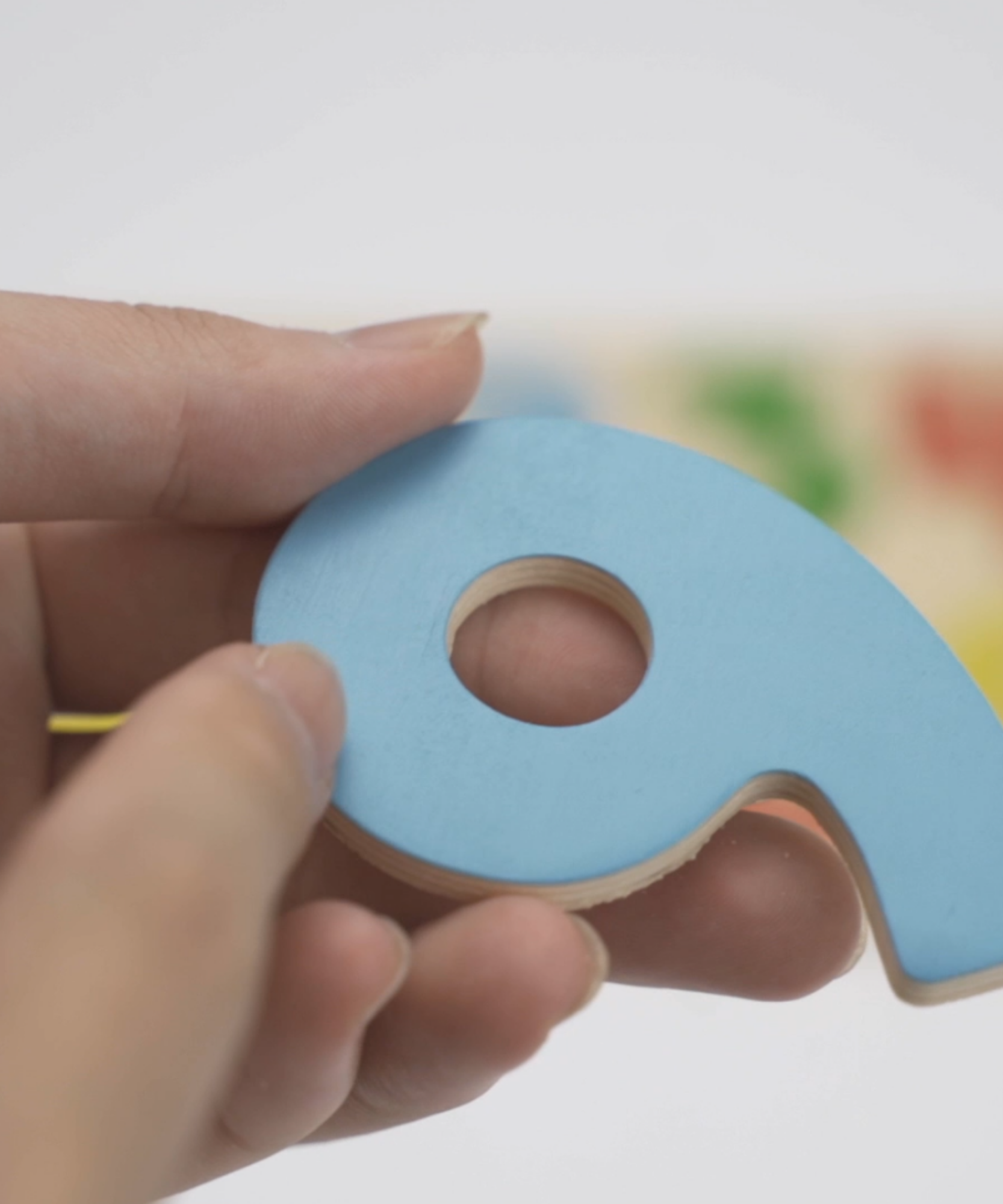 لعبة فيجا الخشبية مونتيسوري، ألغاز من 10 قطع، أرقام من 0 إلى 9، تُنمّي المهارات الحسية والإدراكية والحركية الدقيقة، غير سامة وصديقة للبيئة، مناسبة للأولاد والبنات من سن 3 سنوات فما فوق.