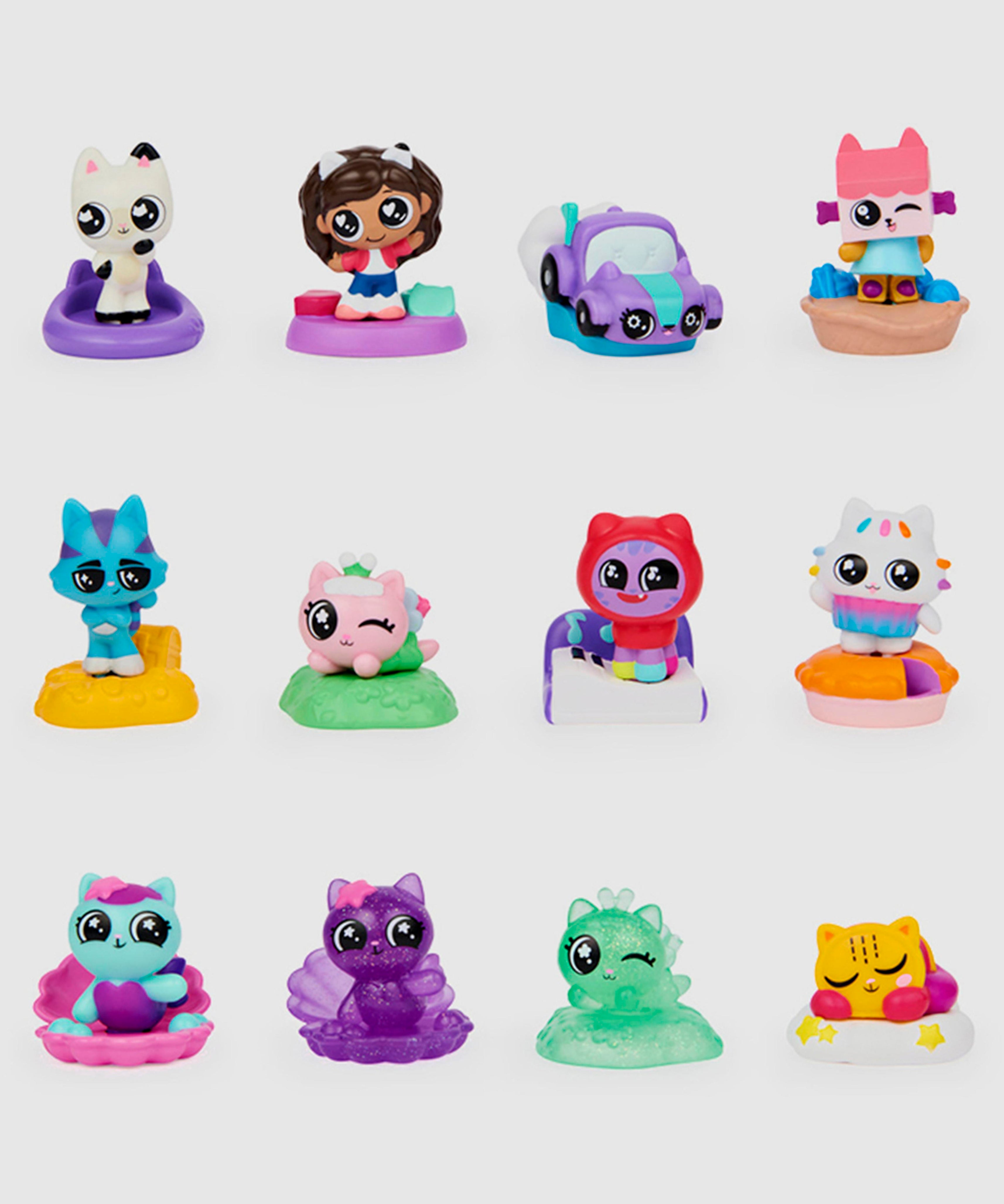 تشكيلة شخصيات بيت الدمى غابي المفاجئة، شخصيات صغيرة قابلة للتجميع، كبسولة ألعاب مفاجئة غامضة للأطفال، ألعاب بيت الدمى غابي الرسمية للأعمار من 3 سنوات فما فوق