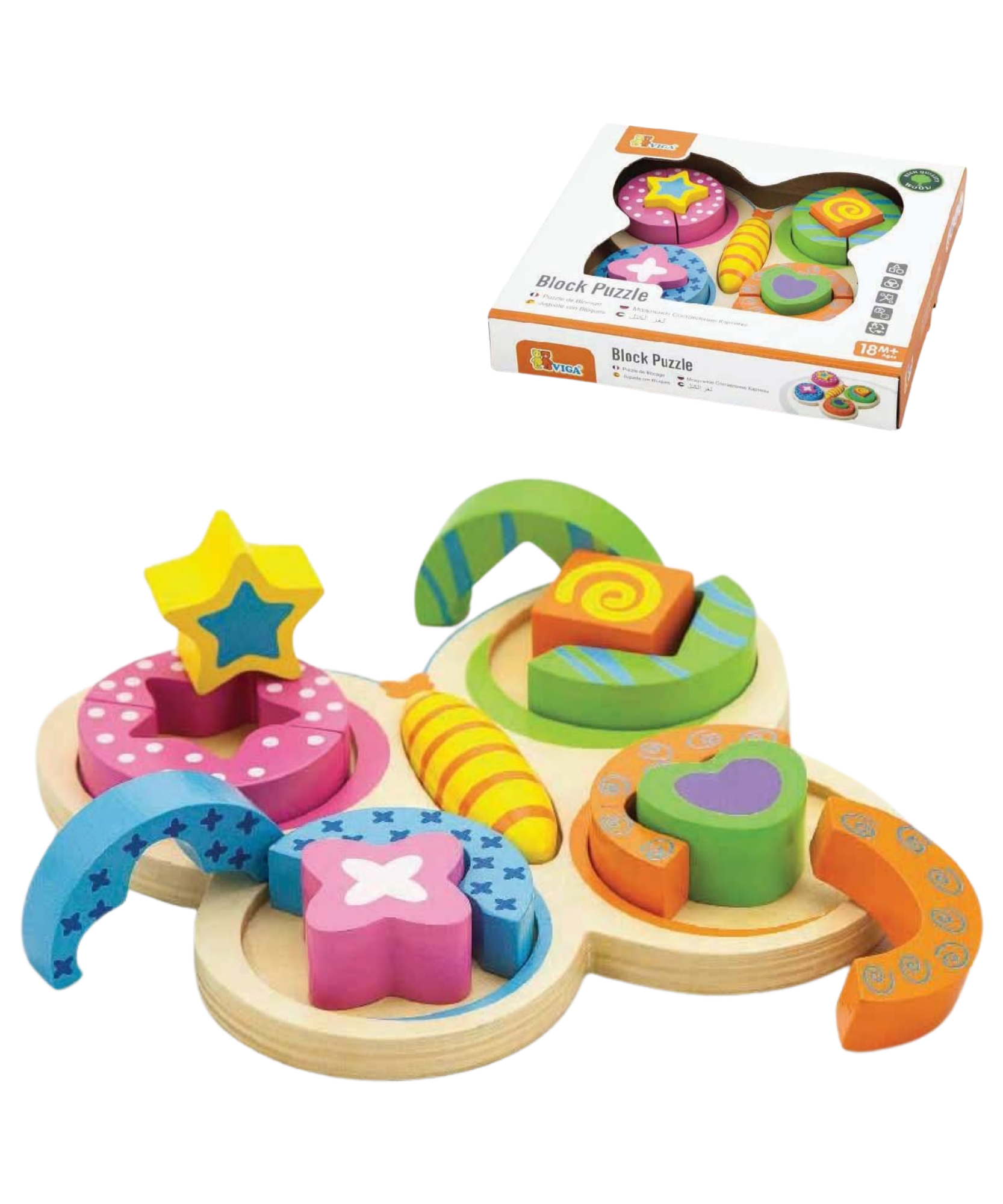 لعبة بازل فيجا باترفلاي، 12 قطعة، لعبة مونتيسوري الخشبية، تنمي المهارات الحسية والإدراكية والحركية الدقيقة، لعبة تعليمية للأطفال غير سامة وصديقة للبيئة، مناسبة للأولاد والبنات من عمر سنتين فما فوق