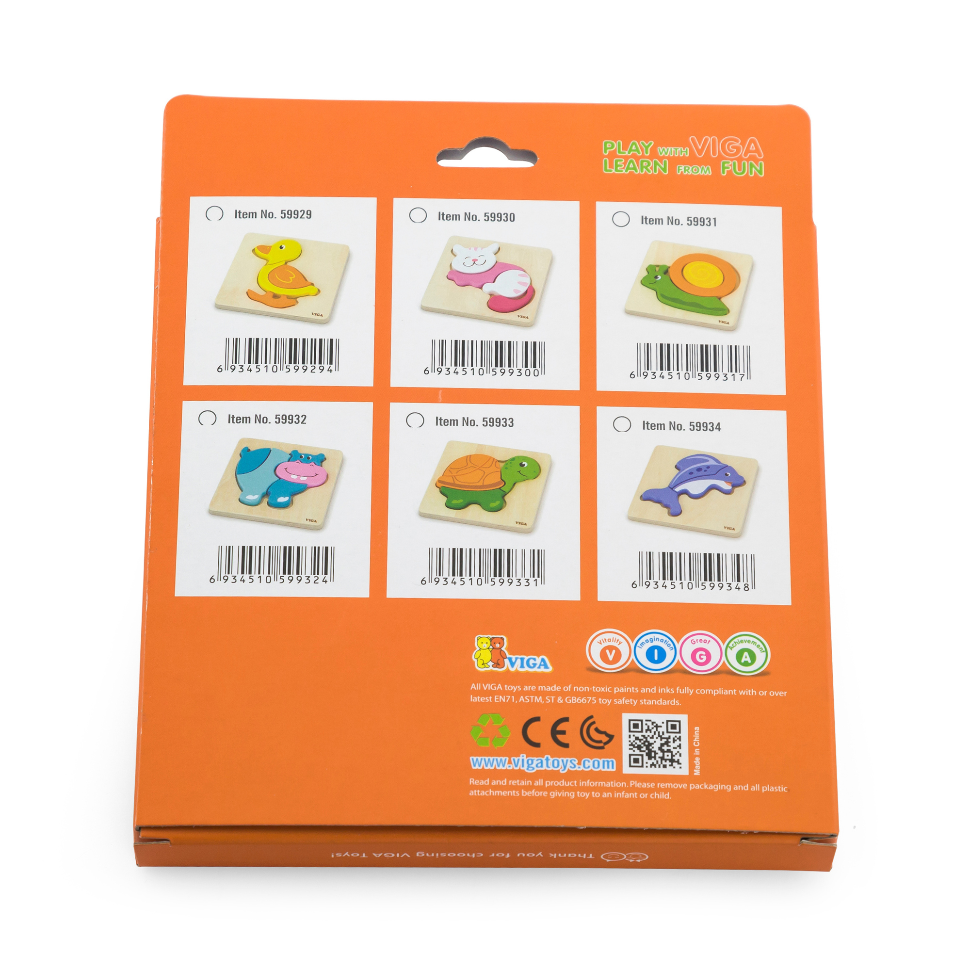 لعبة فيجا تيرتل، أحجية مكعبات من 4 قطع، لعبة مونتيسوري الخشبية، تنمي المهارات الحسية والإدراكية والحركية الدقيقة، لعبة تعليمية للأطفال غير سامة وصديقة للبيئة، مناسبة للأولاد والبنات من سن 18 شهرًا فما فوق