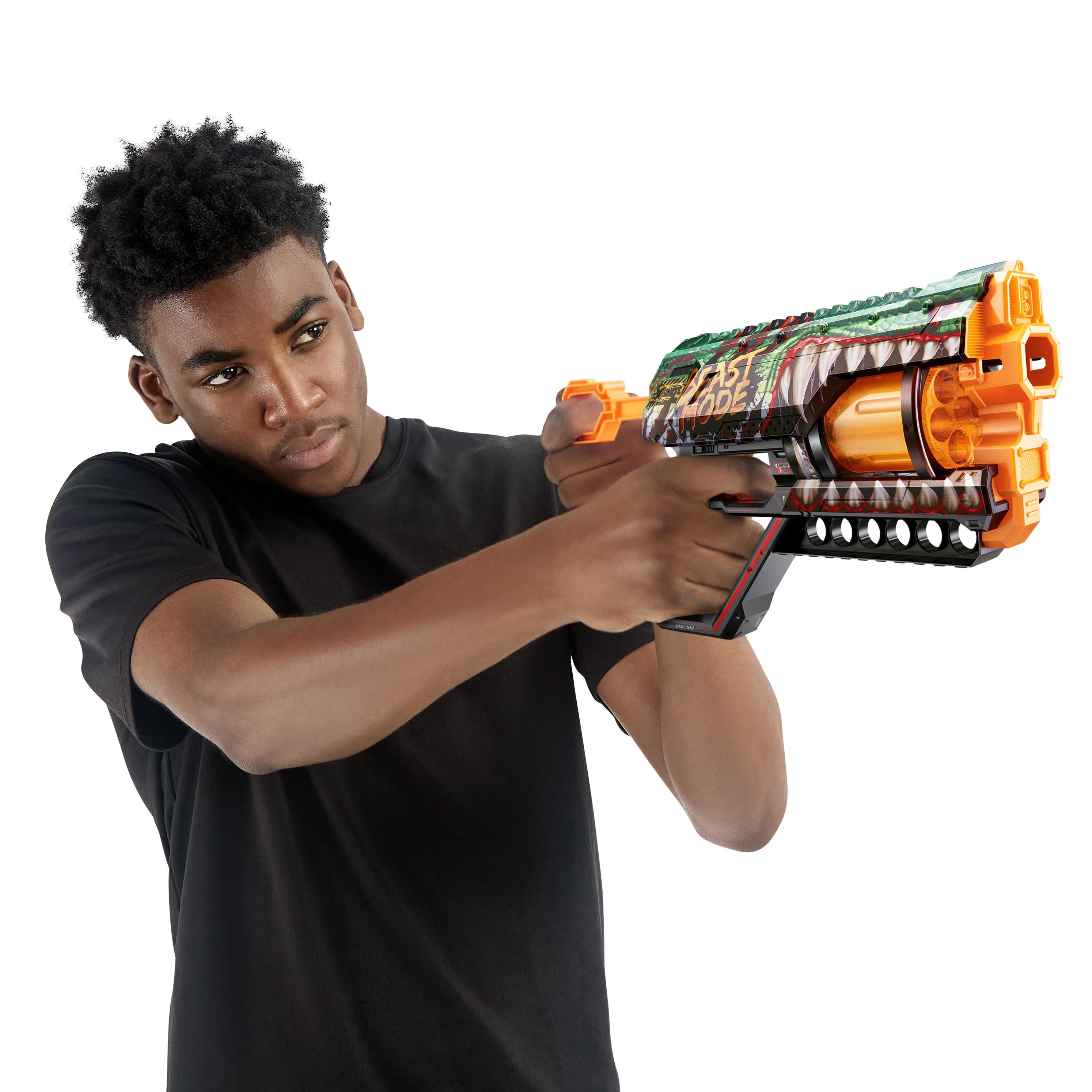 XSHOT Skins Dread Sonic Edition, Dual Barrel Foam Dart Blaster with Air Pocket Technology, 12-Dart Capacity & 27m Range, Toy Gun for Kids, Teens & Adults, Ages 8+