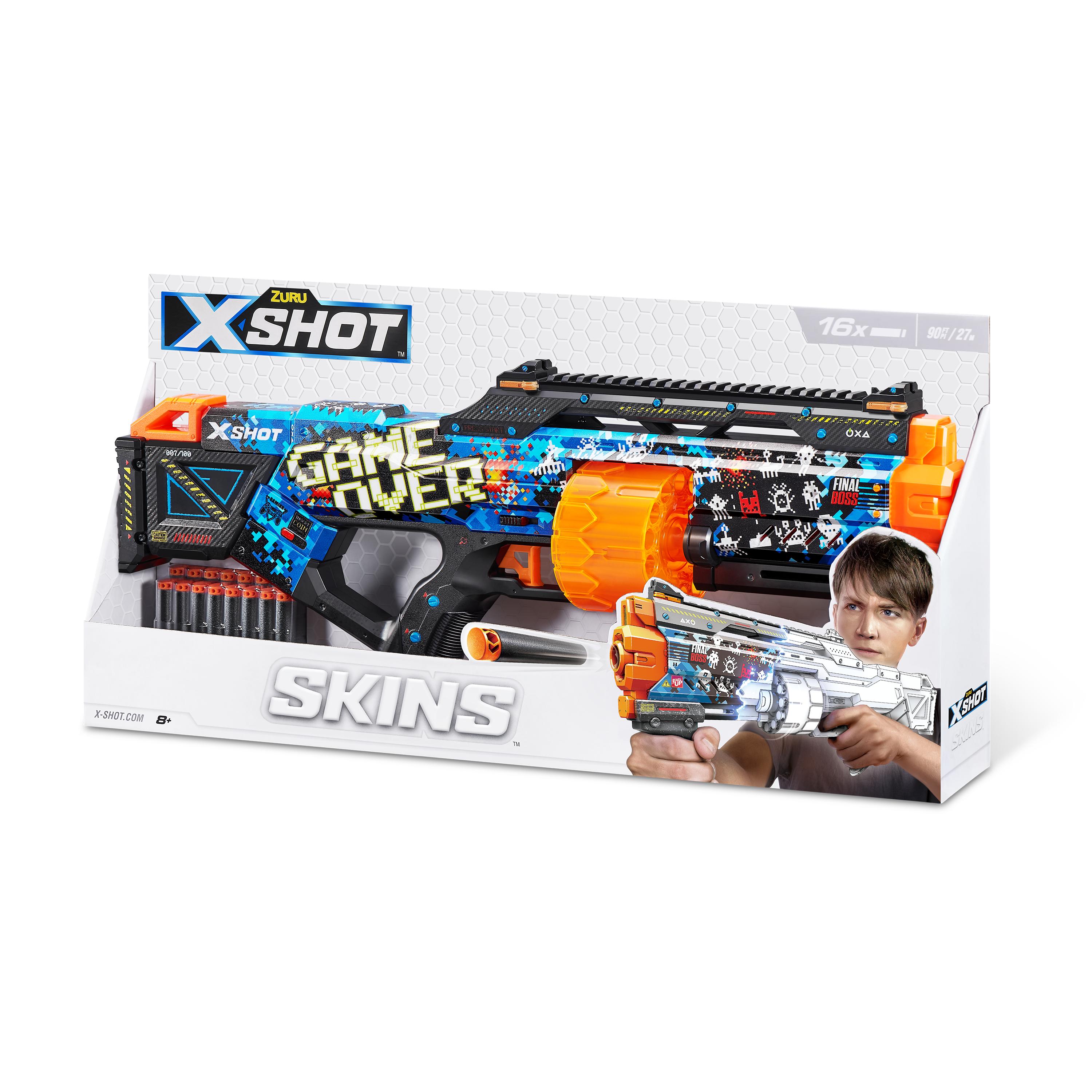 XSHOT Skins Last Stand Beast Out, Foam Blaster Toy Gun for Boys & Girls, Ages 8+