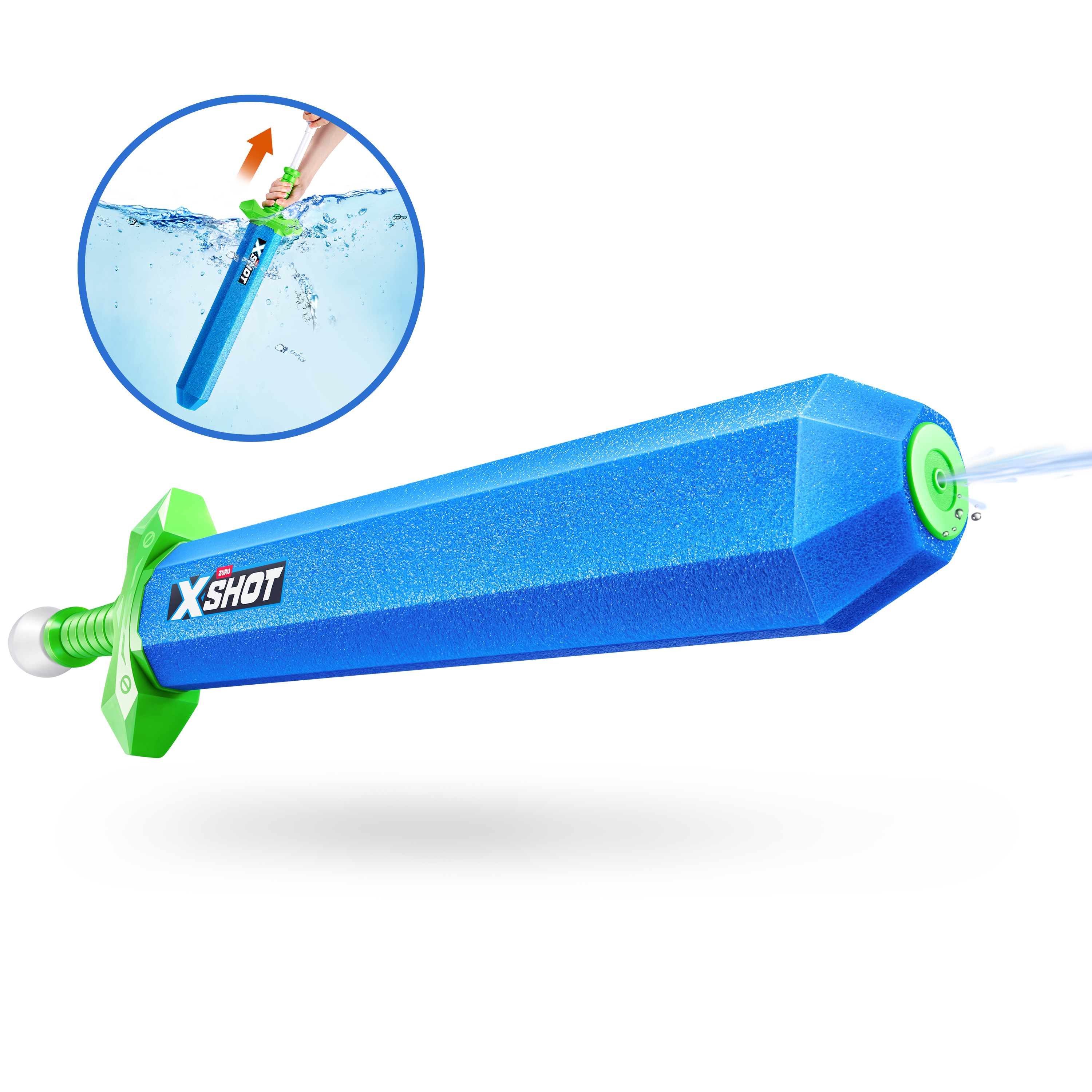X Shot Water 2 in 1 Sword, Double Water Blaster Toy for Kids, Age 5+