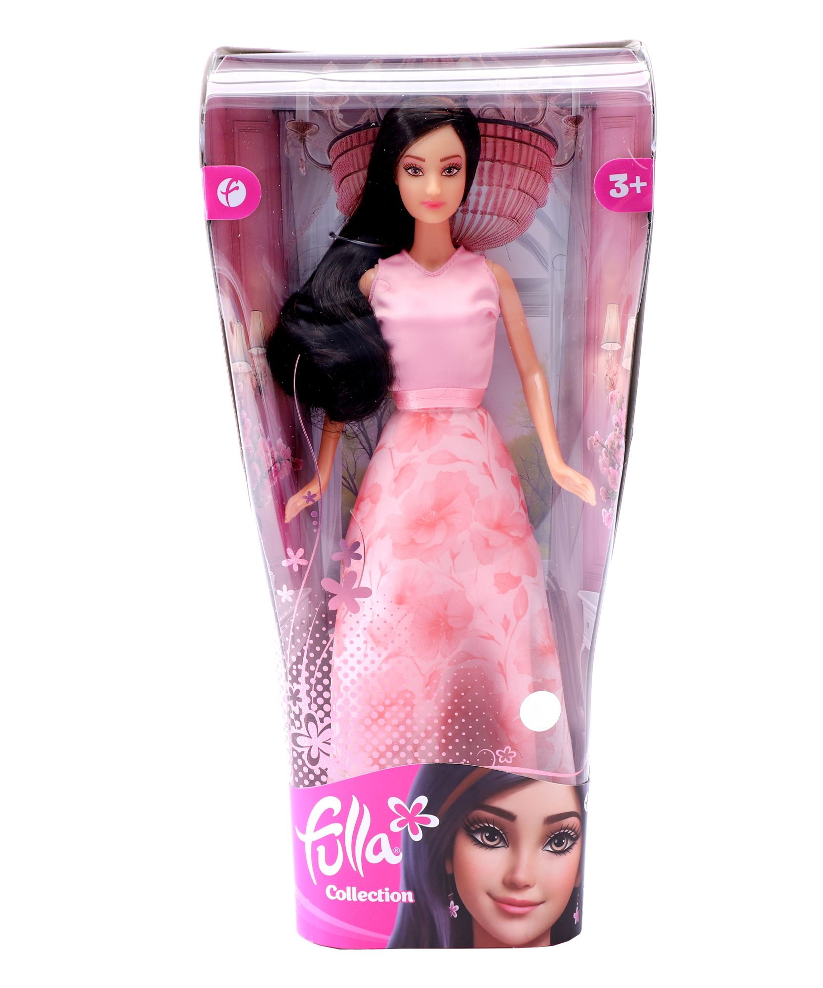 Fulla Stylish Dress Collection Doll, Fashion Doll Toy for Girls, Age 3+