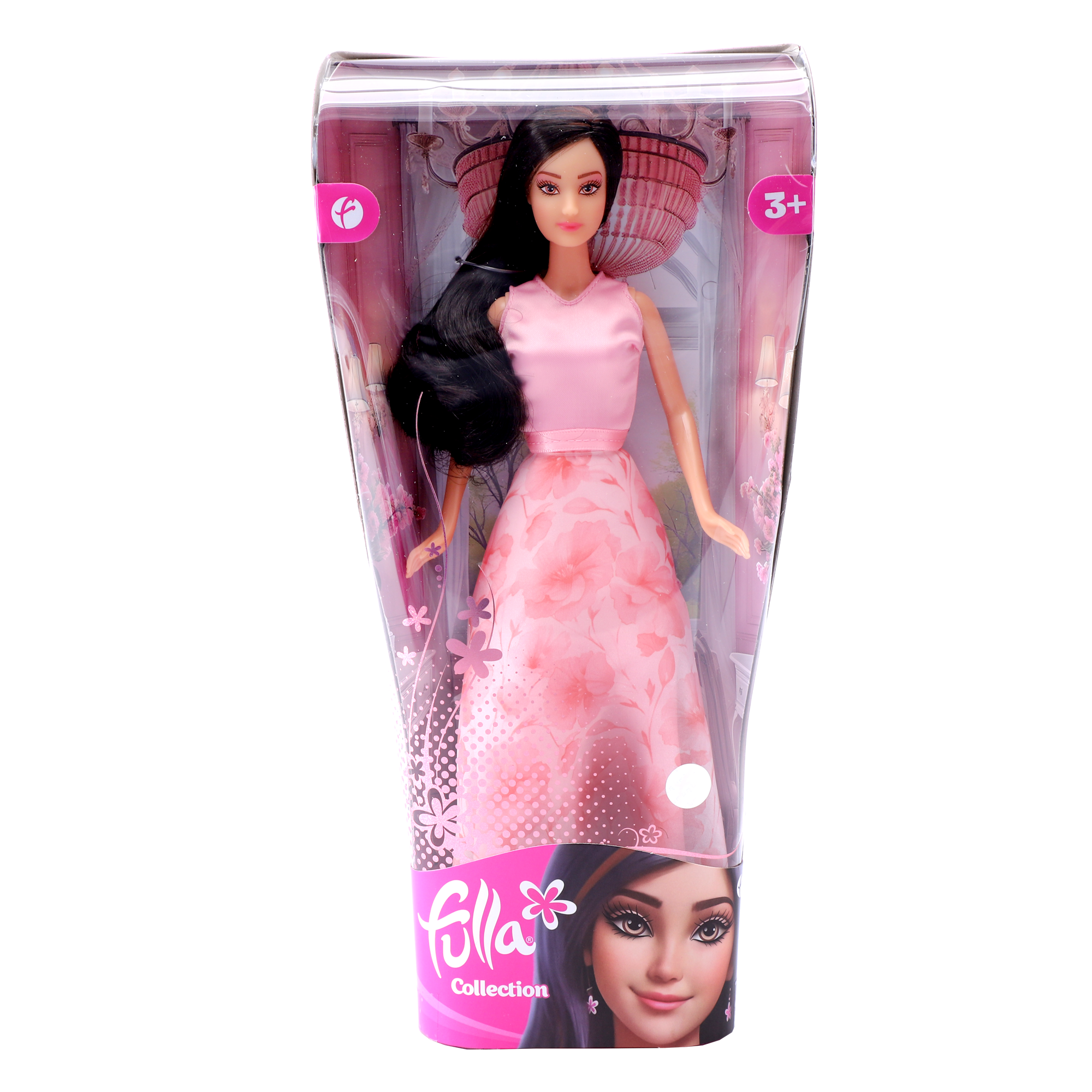 Fulla Stylish Dress Collection Doll, Fashion Doll Toy for Girls, Age 3+