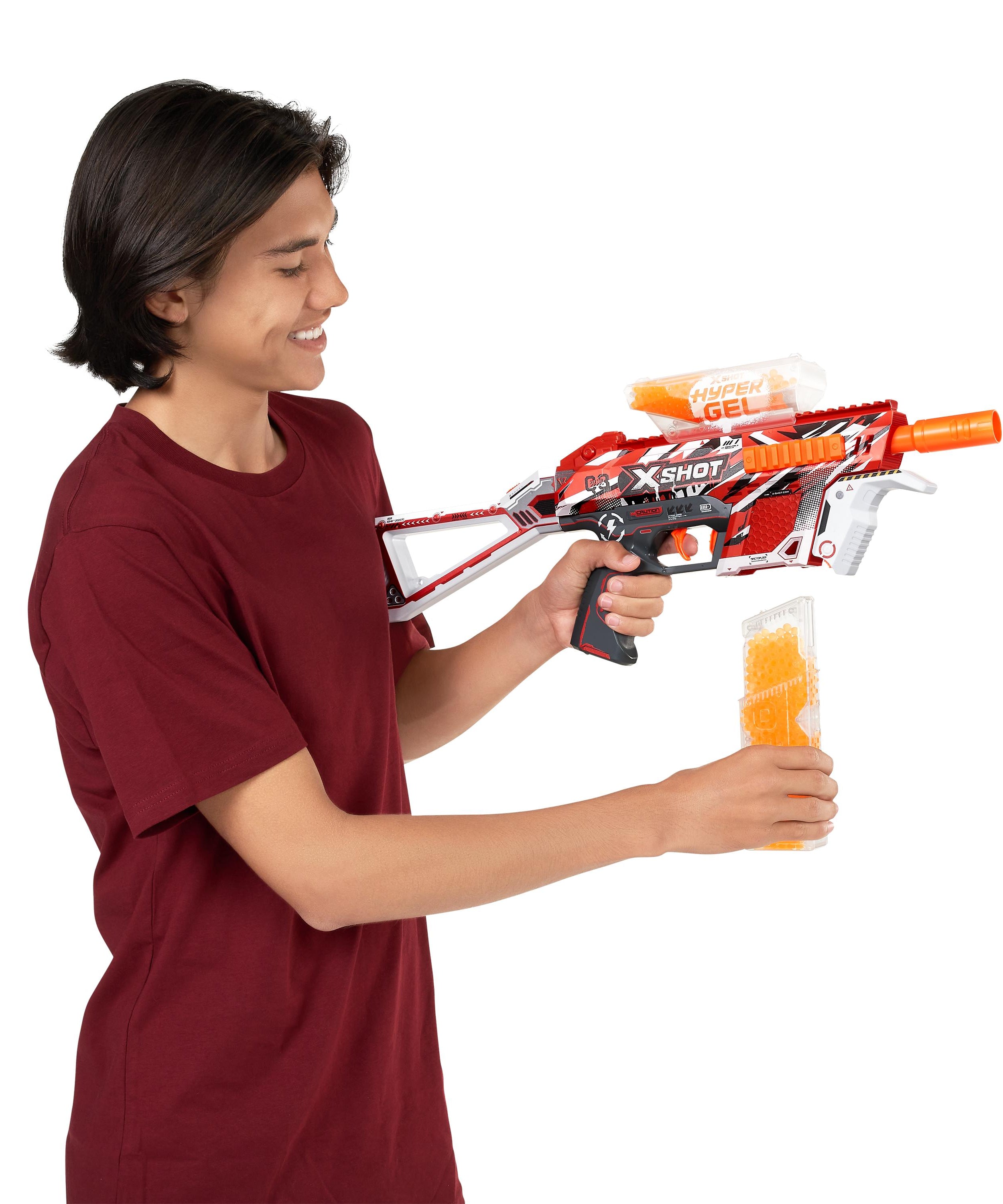 X Shot Hyper Gel Medium Blaster with 10000 Gellets, Shooting Toy for Boys, Age 14+