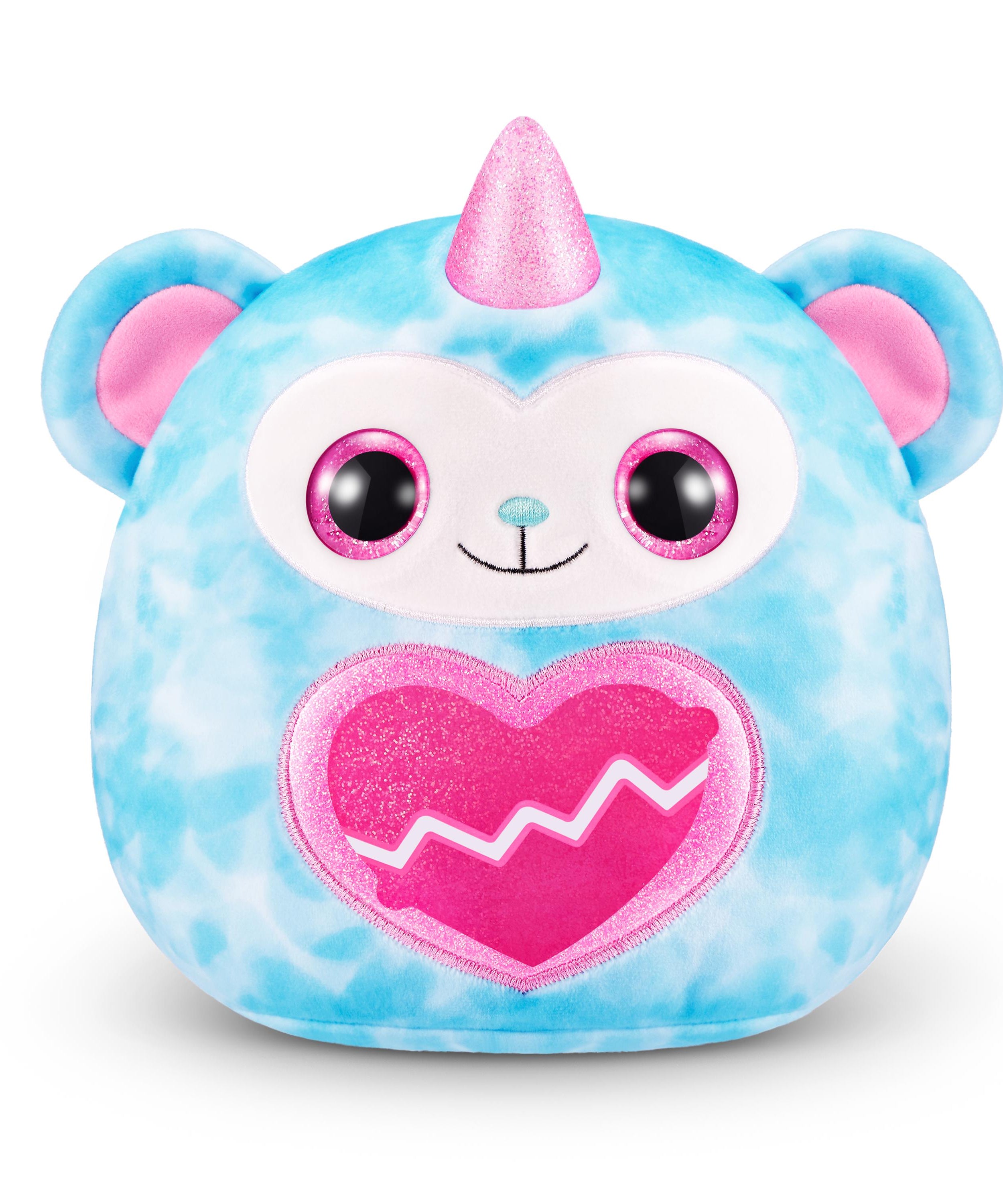 Rainbocorns Eggzania Mini Mania Series 1 Surprise Plush Toy for Girls Ages 3+, Collectible Stuffed Animal with 10+ Surprises, Slime, Stickers & Wearable Jewelry