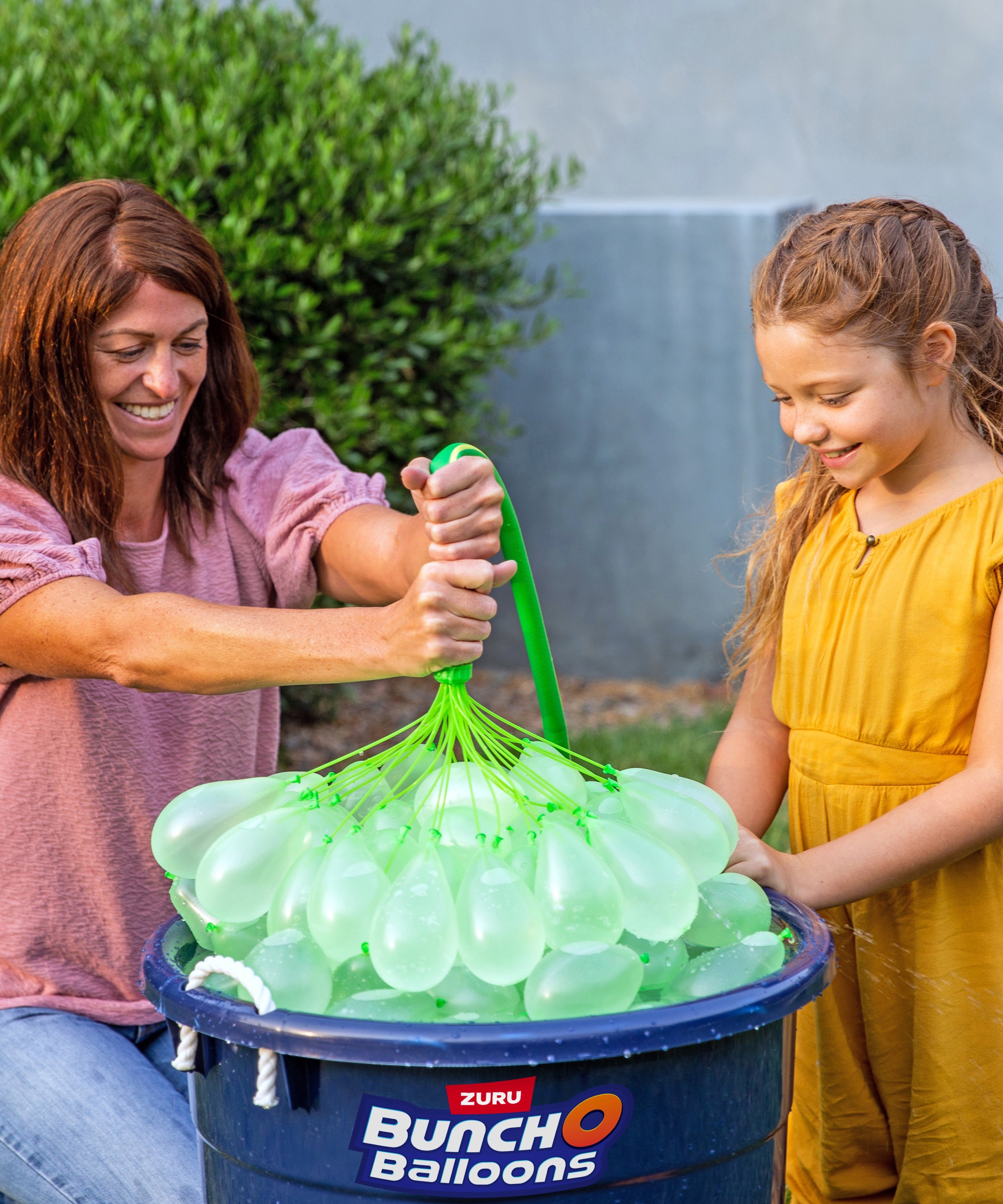 X-Shot Water Combo Fast Fill Blaster Set with 2 Micro Water Guns and 3 Tropical Party Bunch O Balloons, Quick Fill and Tie 100 Balloons in 60 Seconds, Outdoor Summer Water Toy Pack for Kids Age 6+