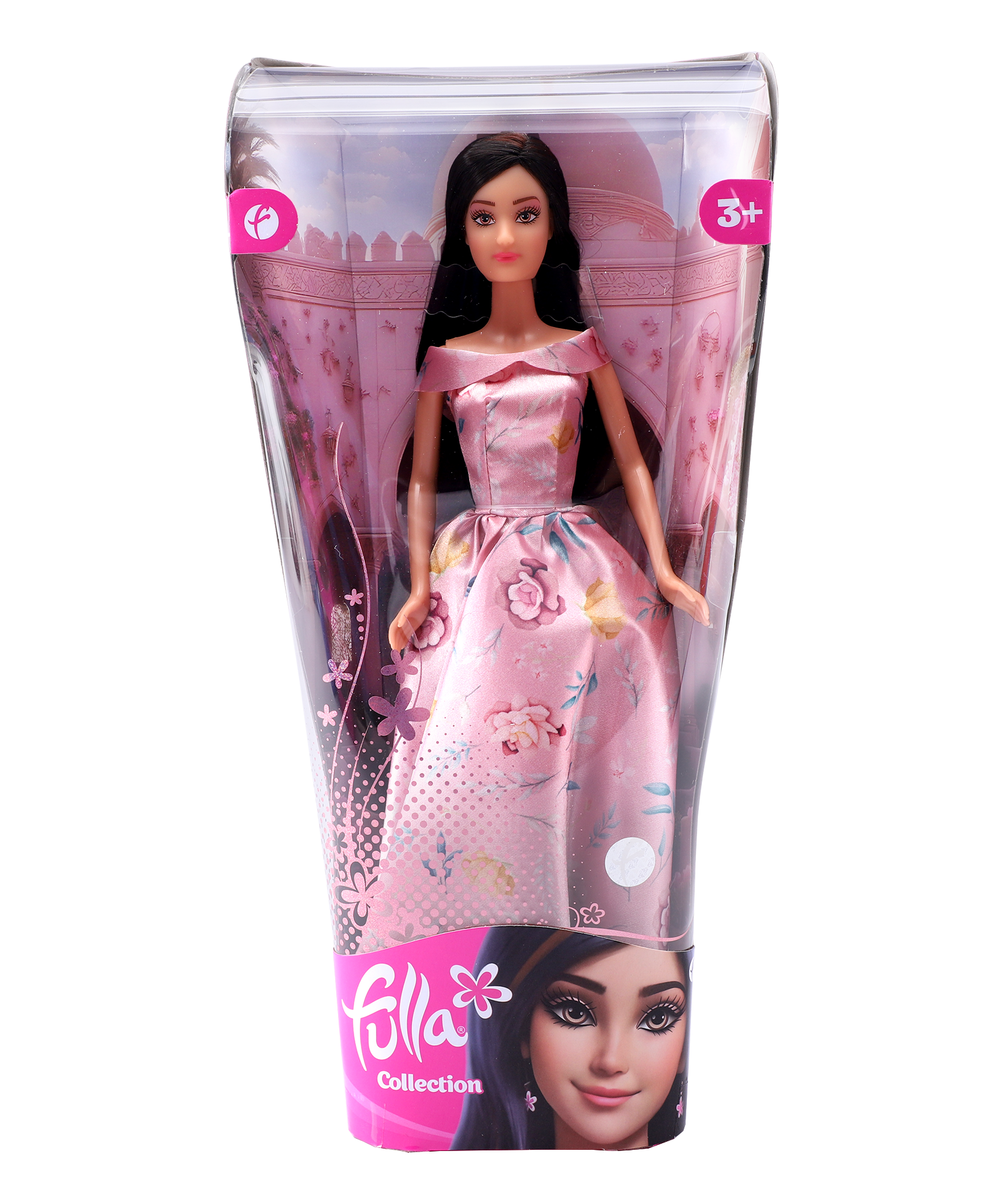 Title: Fulla Gown Collection Doll with Elegant Dress and Accessories, Fashion Doll for Girls Age 3+, Ideal for Pretend Play Storytelling and Display