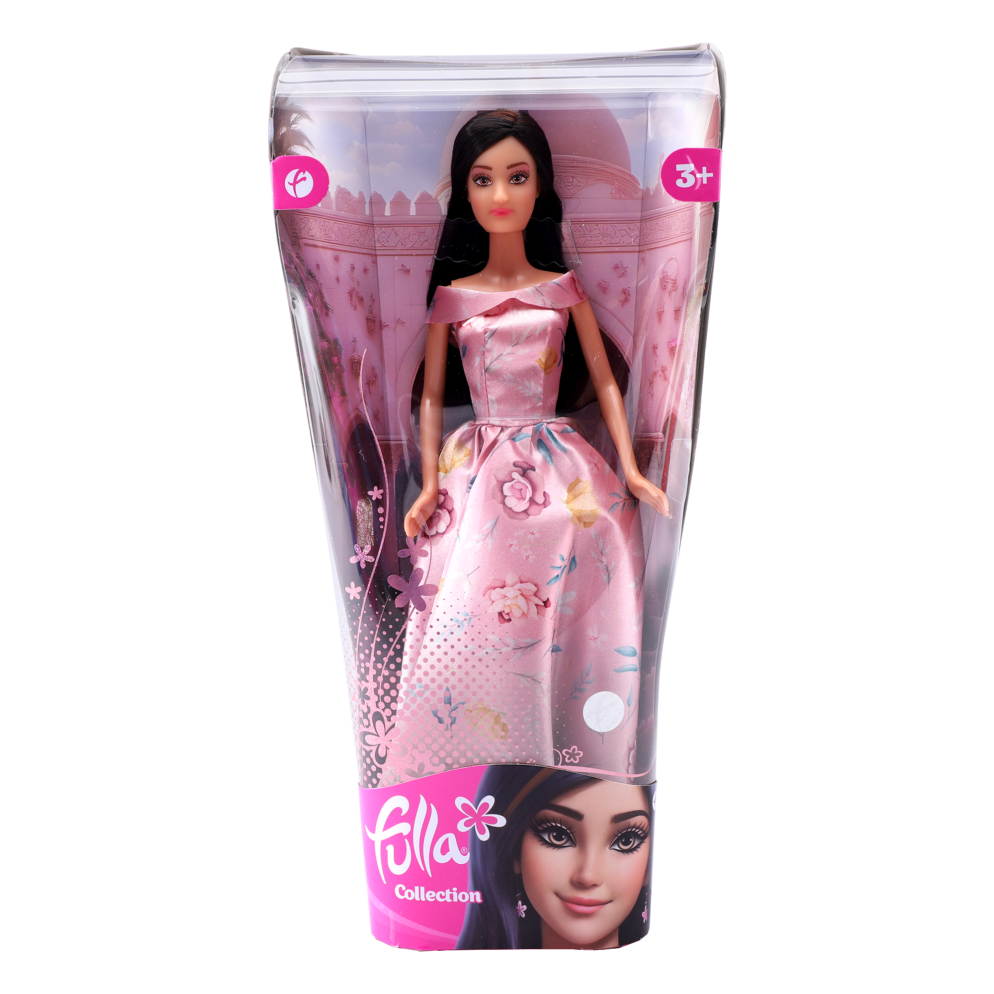 Title: Fulla Gown Collection Doll with Elegant Dress and Accessories, Fashion Doll for Girls Age 3+, Ideal for Pretend Play Storytelling and Display