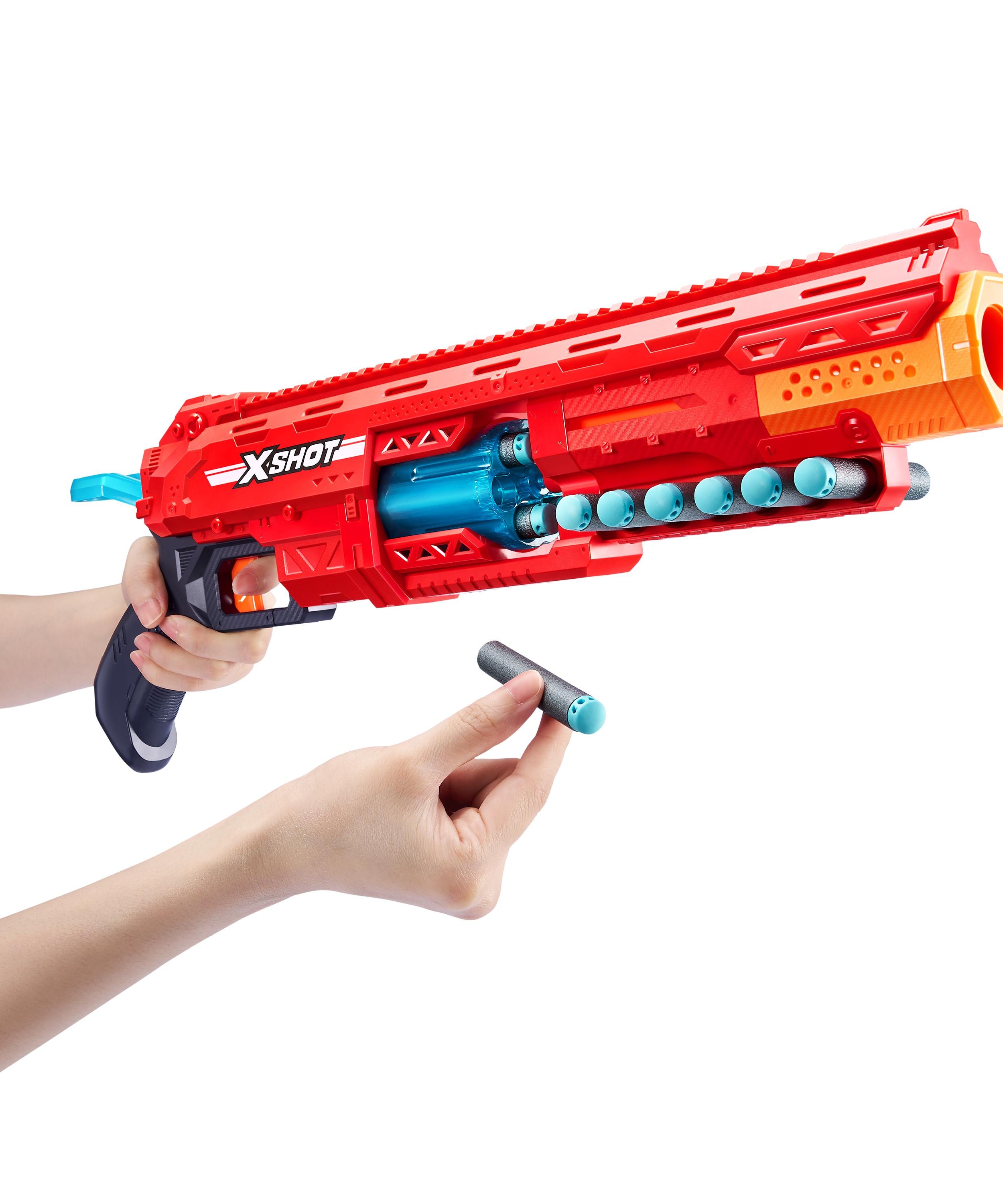 X-Shot Excel Caliber S1 Blaster, High Performance Foam Dart Gun Toy for Boys & Girls, Age 8+