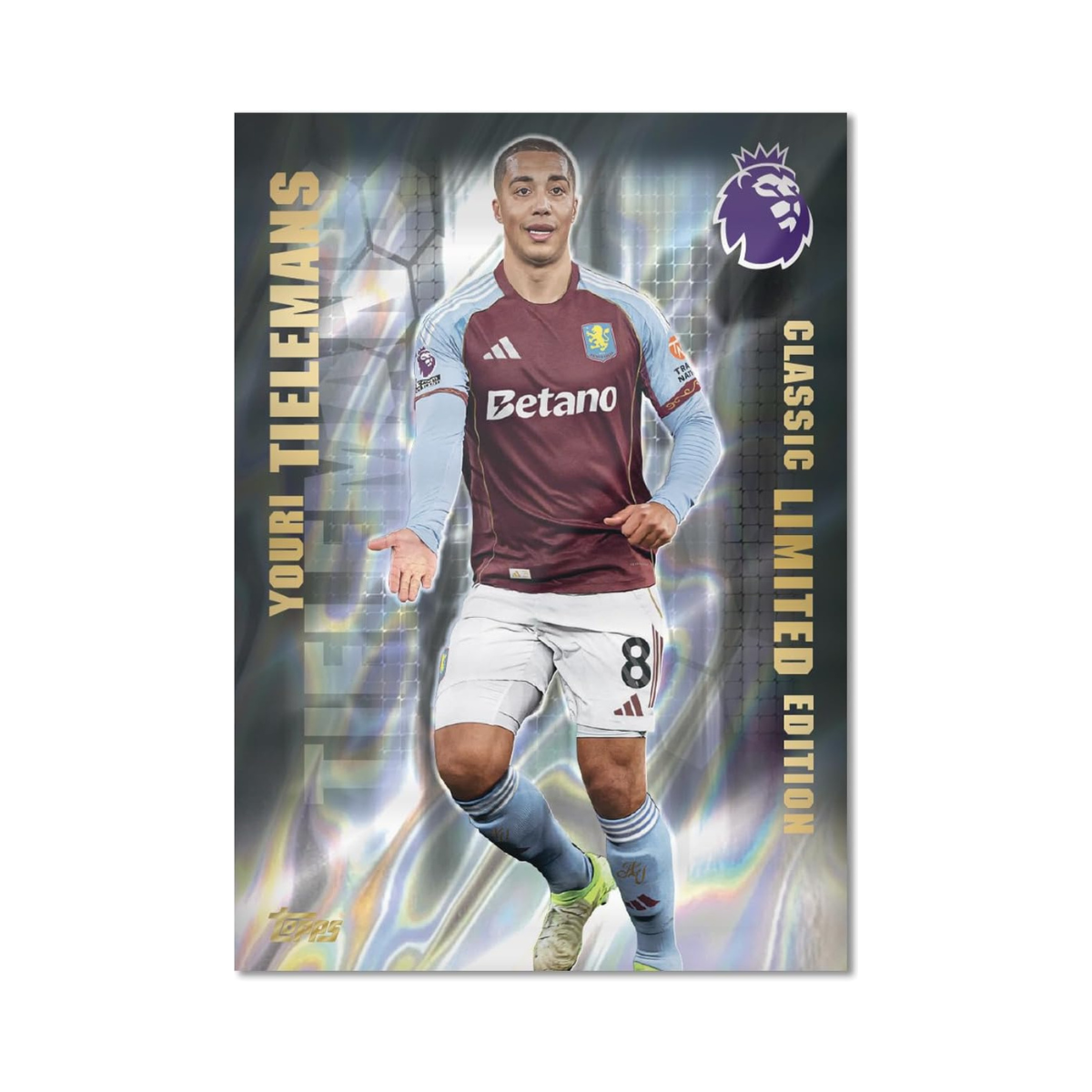 Topps Premier League 2025 2026 Football Trading Cards Mega Multipack, 40 Card Pack with Guaranteed Special Inserts and 3 Classic Limited Edition Cards, Official Premier League Collectible for Kids and Adult Fans