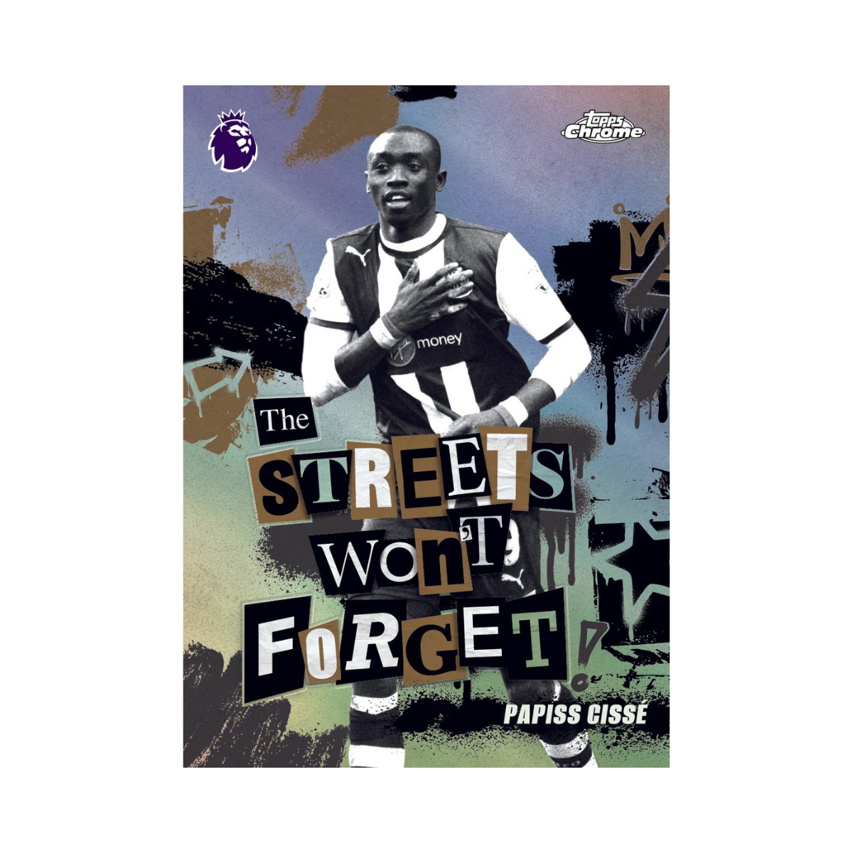 2026 Topps Chrome Premier League Hobby Box Football Trading Cards, 20 Packs, 4 Cards Each, 1 Guaranteed Autograph + Exclusive Prism Parallels, Official EPL Collectible