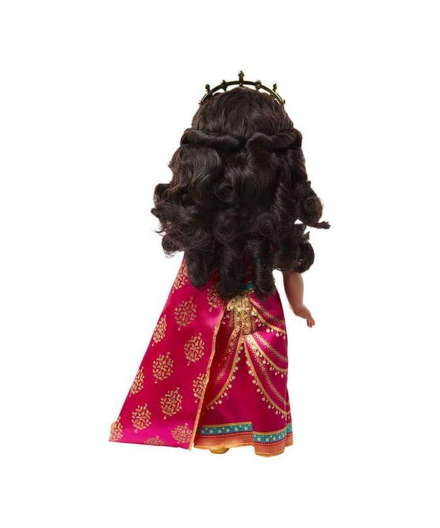 Disney Aladdin Musical Doll Jasmine, JAKKS Pacific, 14 Inch Princess Doll with Music Elegant Dress and Sparkling Crown, Requires 2 AAA Batteries, Girls Birthday Gift, Model 86131