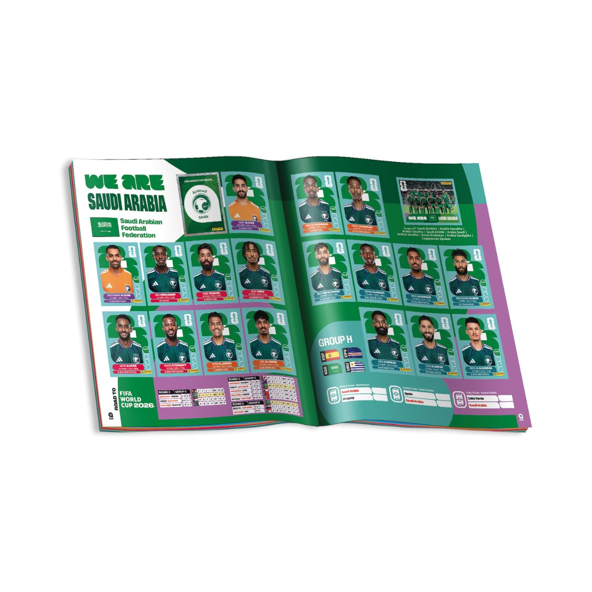 Panini FIFA World Cup 2026 Official Sticker Album, Football Collectible Album for World Cup 2026 Stickers and Panini Collectors
