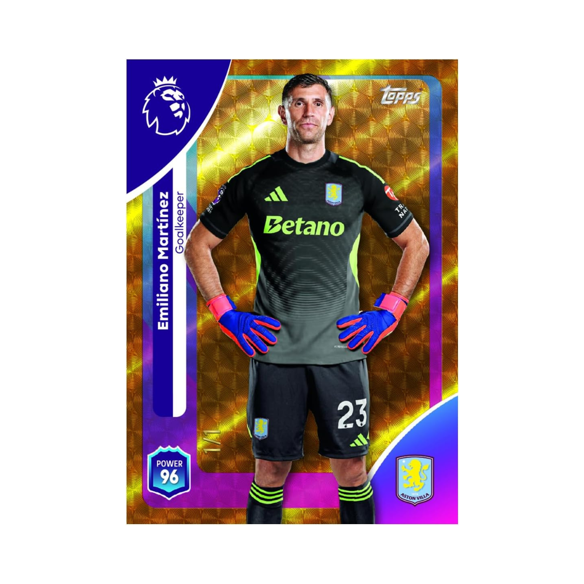 Topps Premier League 2025 2026 Trading Cards Pack, Premium Soccer Collectible Cards, 10 Card Packet With Special Inserts, Chrome Parallels Autograph and Rookie Hits