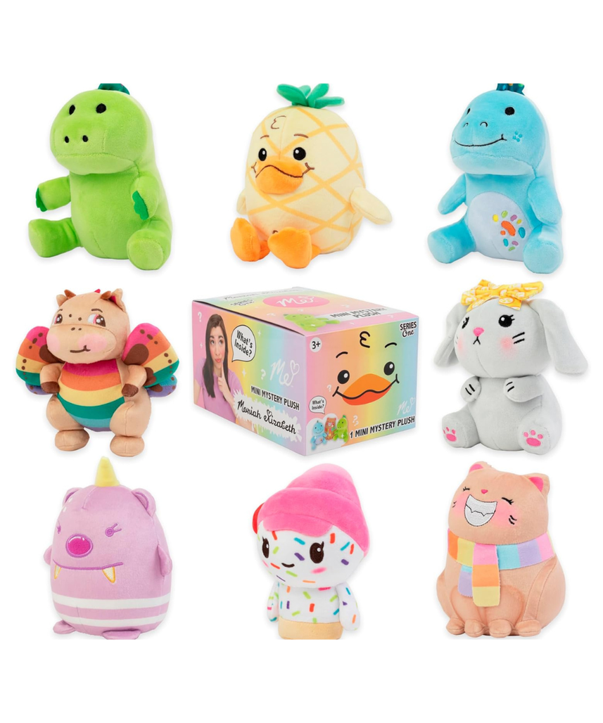 Moriah Elizabeth Mystery Plush, 6-Inch Blind Box Collectible Plush, Surprise Plush Toy for Fans, Includes Collector Poster, Soft Huggable Character, Collect All 8, Officially Licensed