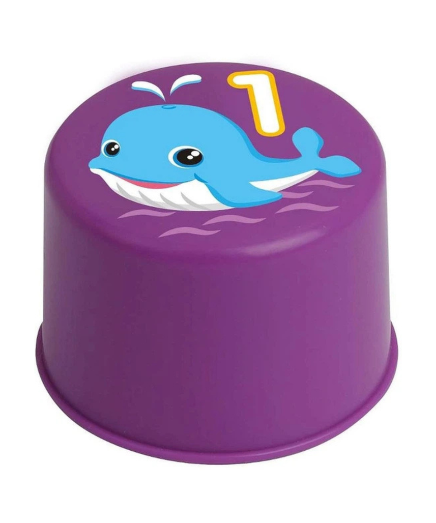 Winfun Tadzio Turtle Interactive Toy, Shape Sorter, Pull-Along Educational Toy for Toddlers, Light and Music, Ages 6 Months+