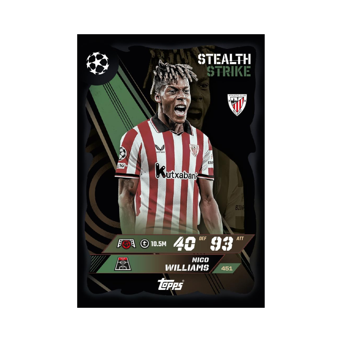 Topps Match Attax UCC 2025, 2026 Eco Pack Football Trading Cards with 36 Cards, Exclusive Star Boy and Graduates Limited Edition Cards, Official UEFA Licensed