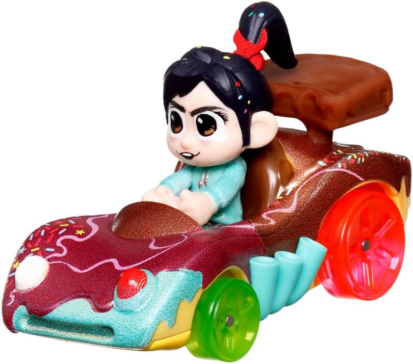 Hot Wheels RacerVerse Die-Cast Disney Wreck-It-Ralph Vanellope Racing Car