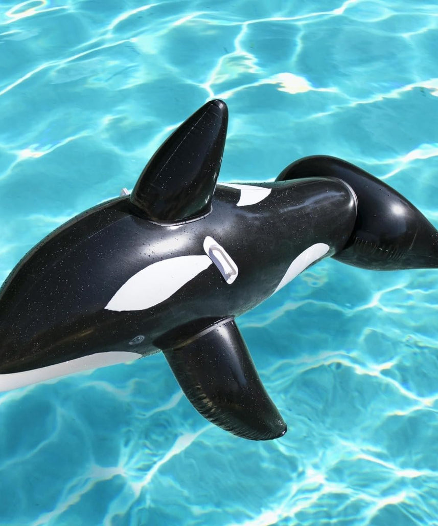 Bestway 6'8" x 40"/2.03m x 1.02m Jumbo Whale Ride-On