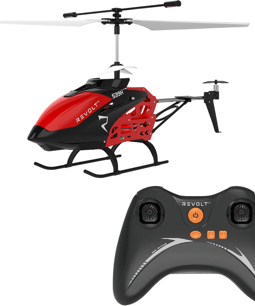 SYMA Revolt Raptor XL Helicopter with Auto-Hover S39H, 2 Speeds, 33cm Long, Ages 8+ - Mutli