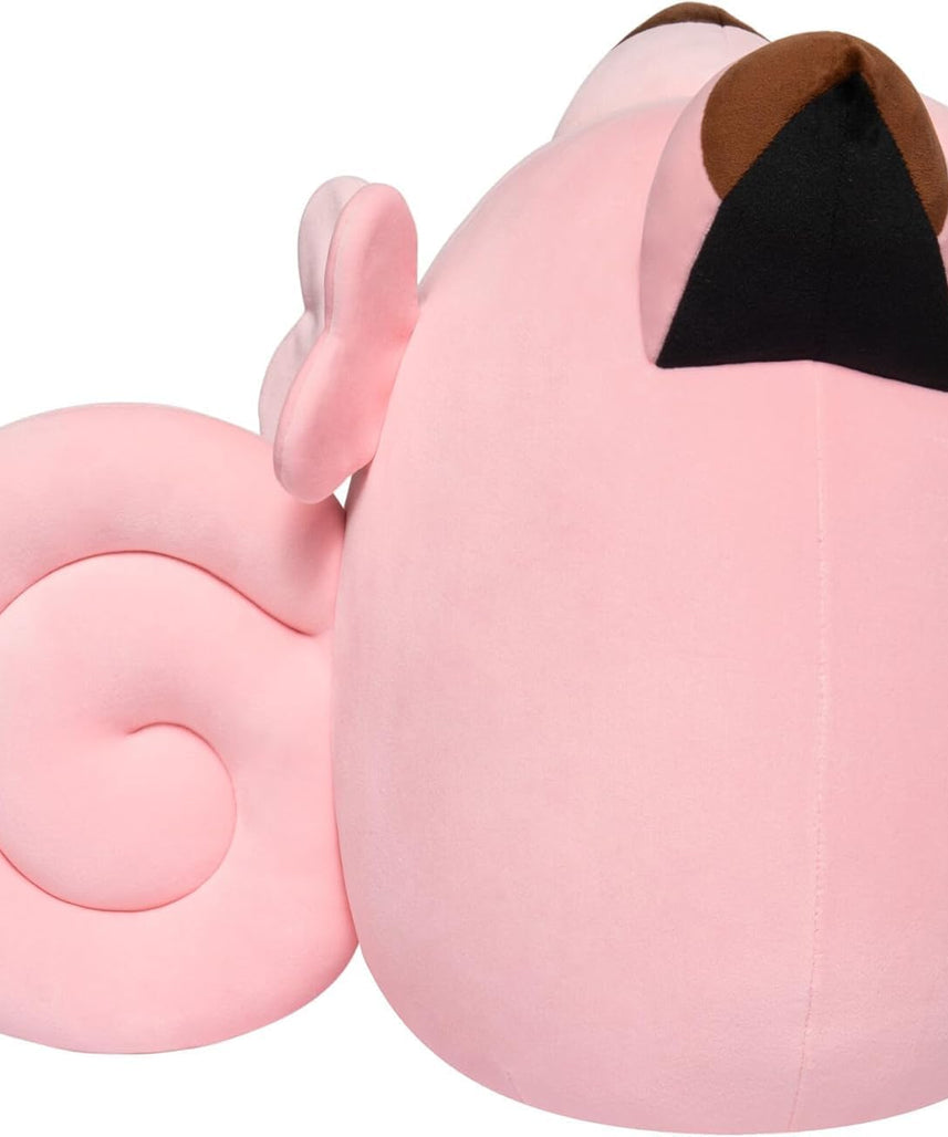 Pokemon Squishmallow Clefairy 10 Inch Plush Toy, Soft Stuffed Animal, Washable, Ages 3+