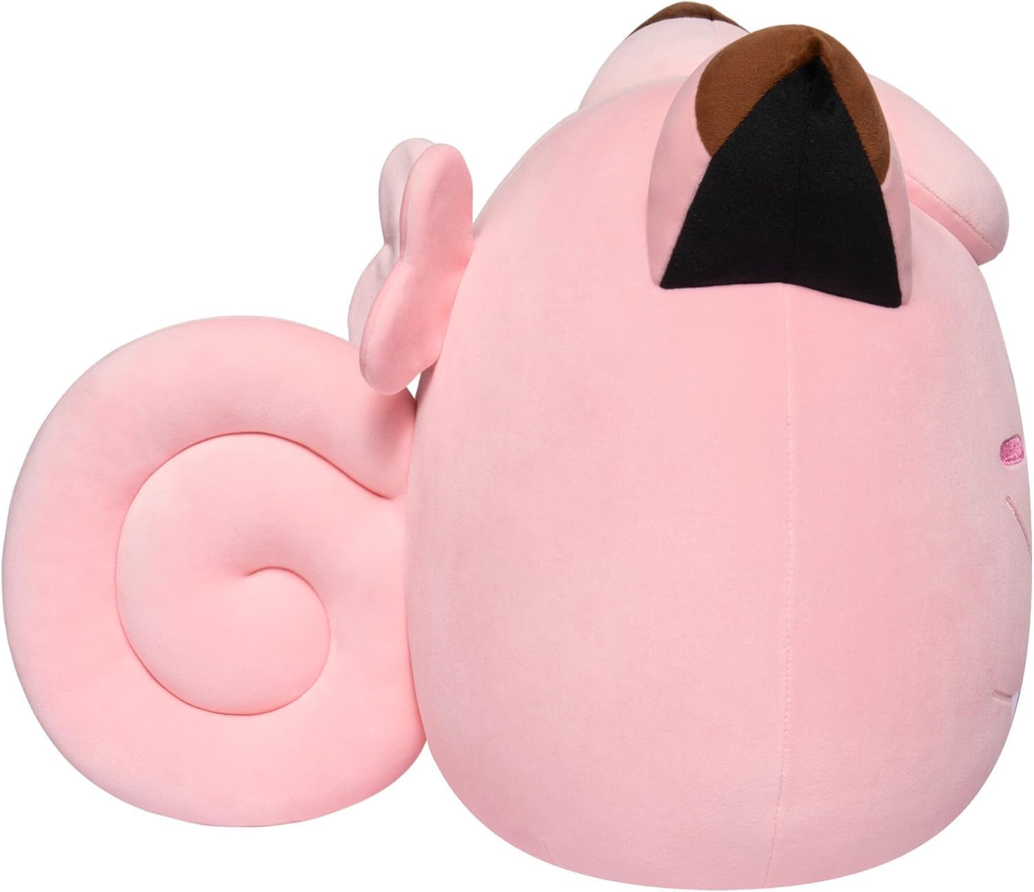 Pokemon Squishmallow Clefairy 10 Inch Plush Toy, Soft Stuffed Animal, Washable, Ages 3+