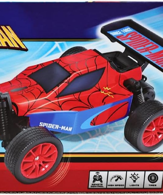 Marvel Spider-Man Inferno GT Blazer RC Car - 2.4 GHz Full Function Remote Control Vehicle with Working Lights - Official Marvel Avengers Toy for Kids - Ages 6+