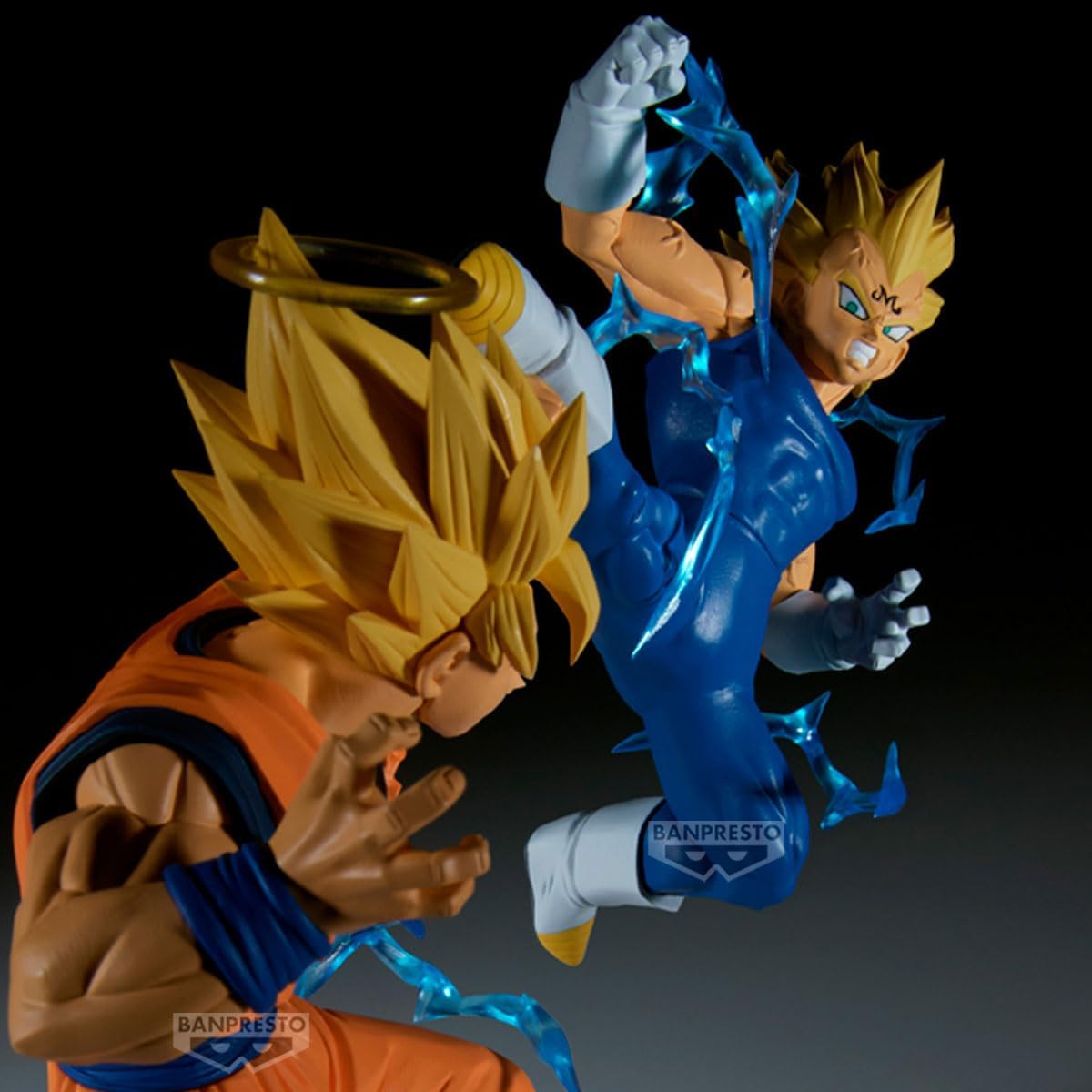 Banpresto Majin Vegeta (Vs Goku Super Saiyan 2) Dragon Ball Z Match Makers 15 cm BP29755P Multicolour Collectible Figure Ideal for Anime Fans