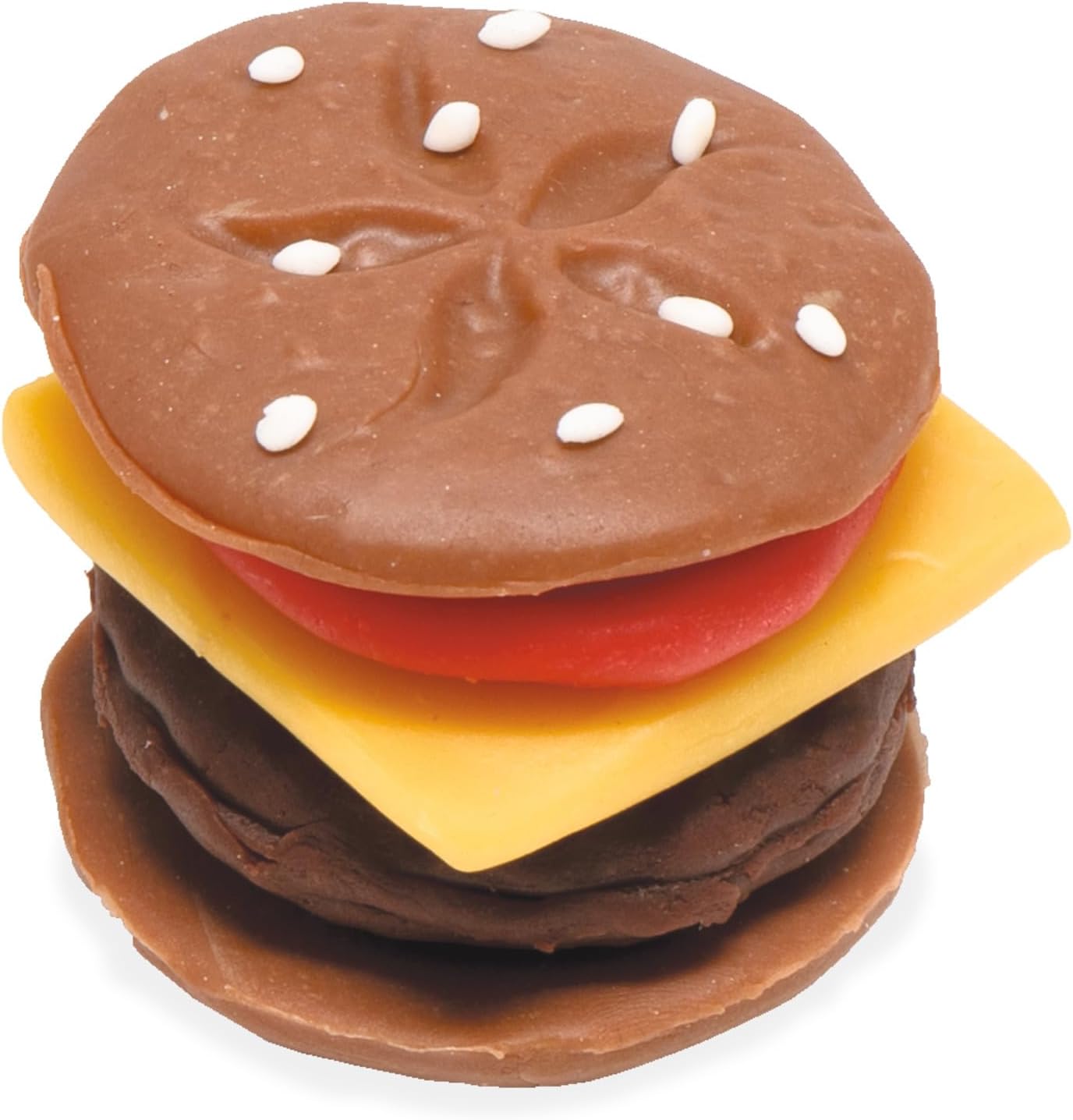 Simba Art & Fun Burger Kneading Set, 4 x 50g Modelling Dough with Grill & Accessories, 13-Piece Clay Set for Kids 3+