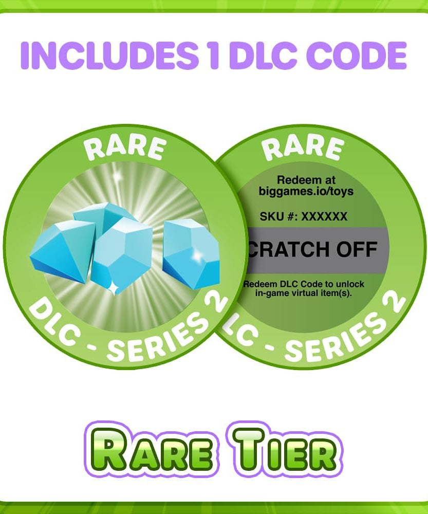 Pet Simulator, Mystery Pet Minifigures 2-Pack, Mystery Eggs, Randomized Minifigure Pets, Accessories & Stands, Series 1, Includes DLC