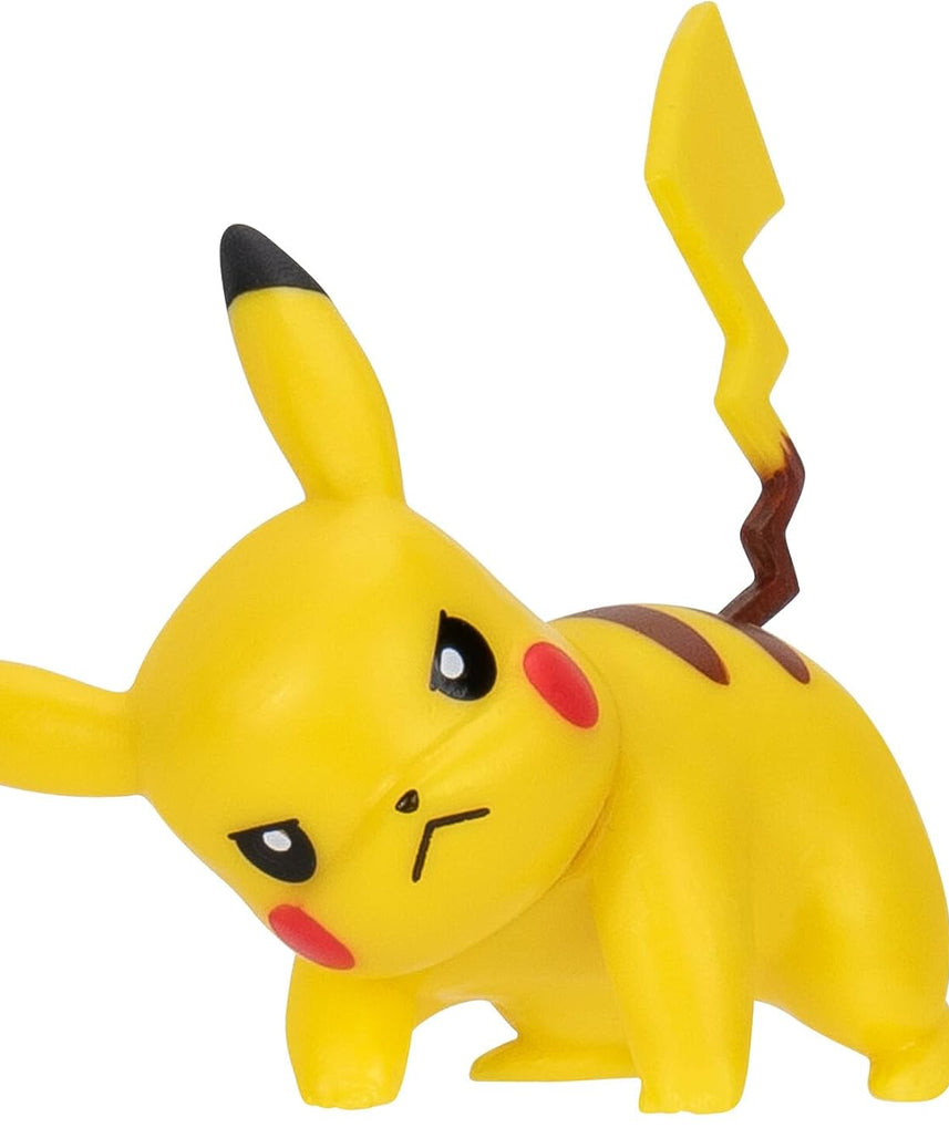 Pokemon Pikachu & Mudkip Figures, Detailed Official Figures, Battle Ready, Action Figurines, Collectibles, Display Toys for Boys, Battle Figure