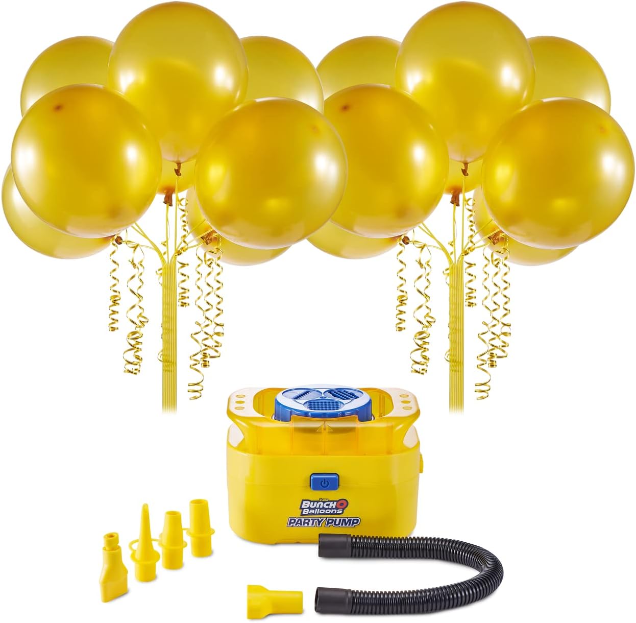 ZURU Bunch O Balloons Party Balloon, Golden, 40 Self-Sealing Balloons, Includes Pump, Stems & Fast-Fill Hose, 11-Inch, Birthday & Party Decorations, One Size