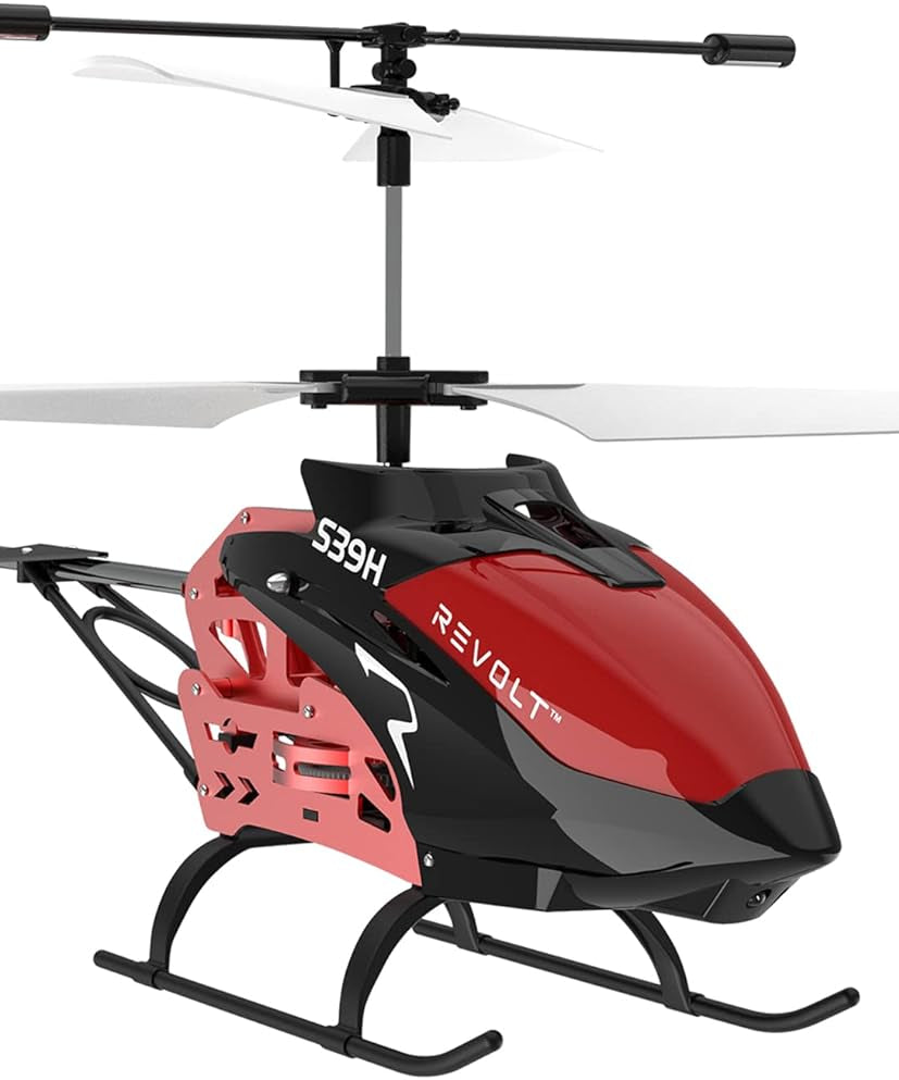 SYMA Revolt Raptor XL Helicopter with Auto-Hover S39H, 2 Speeds, 33cm Long, Ages 8+ - Mutli