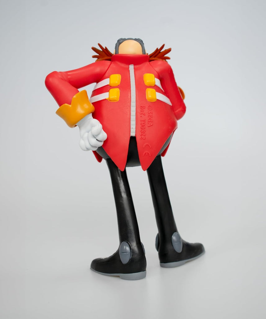 Comansi Doctor Eggman Action Figure 16cm, Sonic the Hedgehog Collectible Toy, Glossy Plastic Figure, Premium Edition, Video Game & Movie Character, Tabletop Display for Kids and Fans