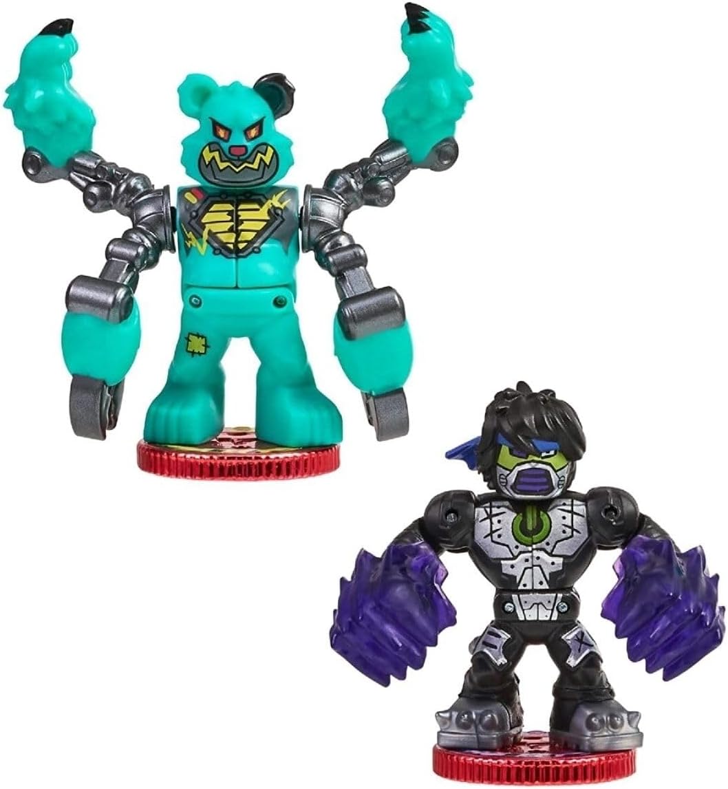 مجموعة ألعاب مووس تويز أكيدو ليجندز أوف أكيدو باورزتورم باتل أرينا مع محاربين حصريين نادرين للغاية وأكثر من 35 مؤثرًا صوتيًا للأطفال من سن 6 سنوات فما فوق - مجموعات ألعاب