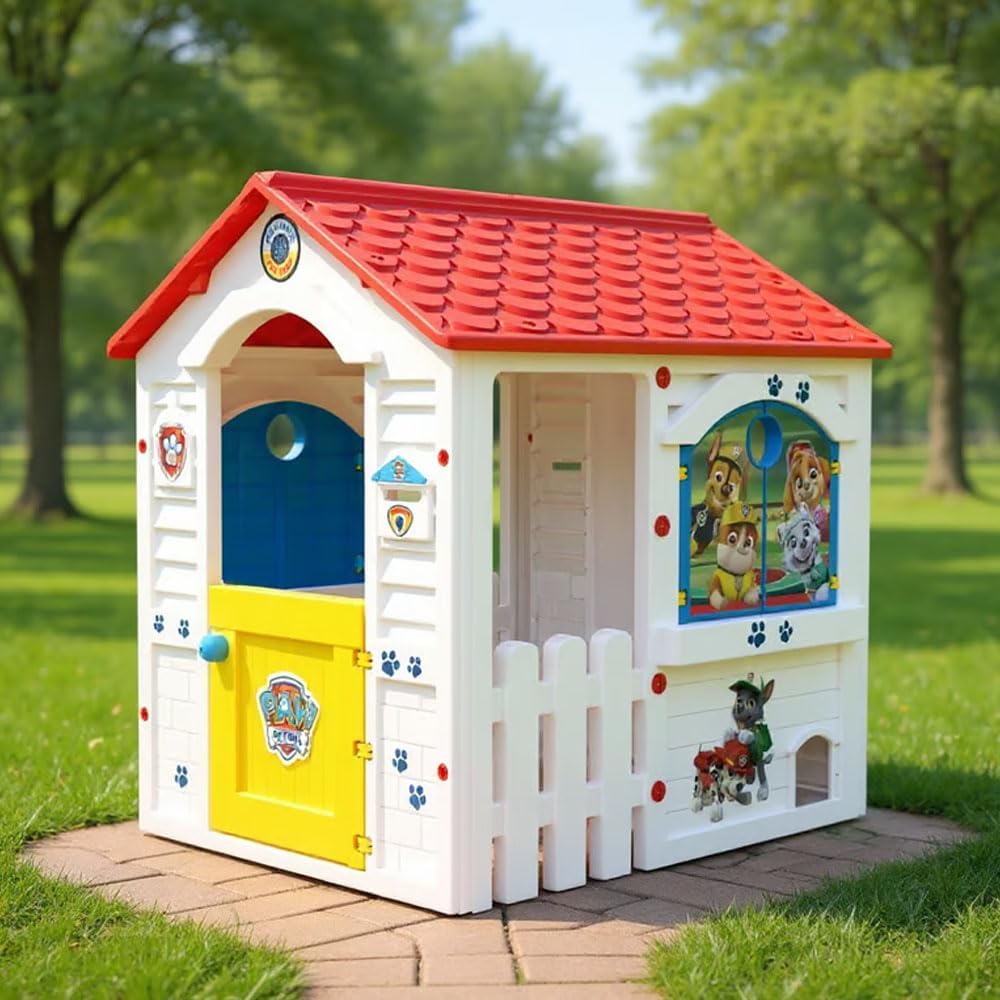 Chicos - Paw Patrol Children's House for Indoor/Outdoor, Strong and durable plastic, Assembly/disassembly Simple and fast, From 24 months (89526)