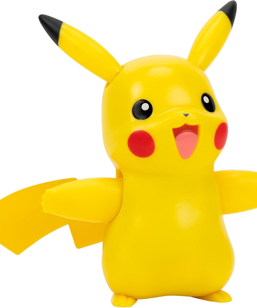 شخصية بوكيمون ديلوكس المميزة، شريكي بيكاتشو، لعبة تفاعلية قابلة للتجميع، قابلة للتعديل، هدية للأطفال والمعجبين 