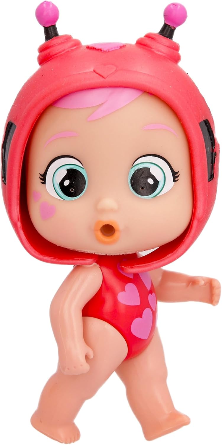 CRY Babies Magic Tears Stars Star Lady - Collectible Mini Doll Dressed in a Pretty Outfit, and Has a 2-in-1 Capsule, with Glow in the Dark Star - Gift Toy for Boys and Girls Over 3 Years