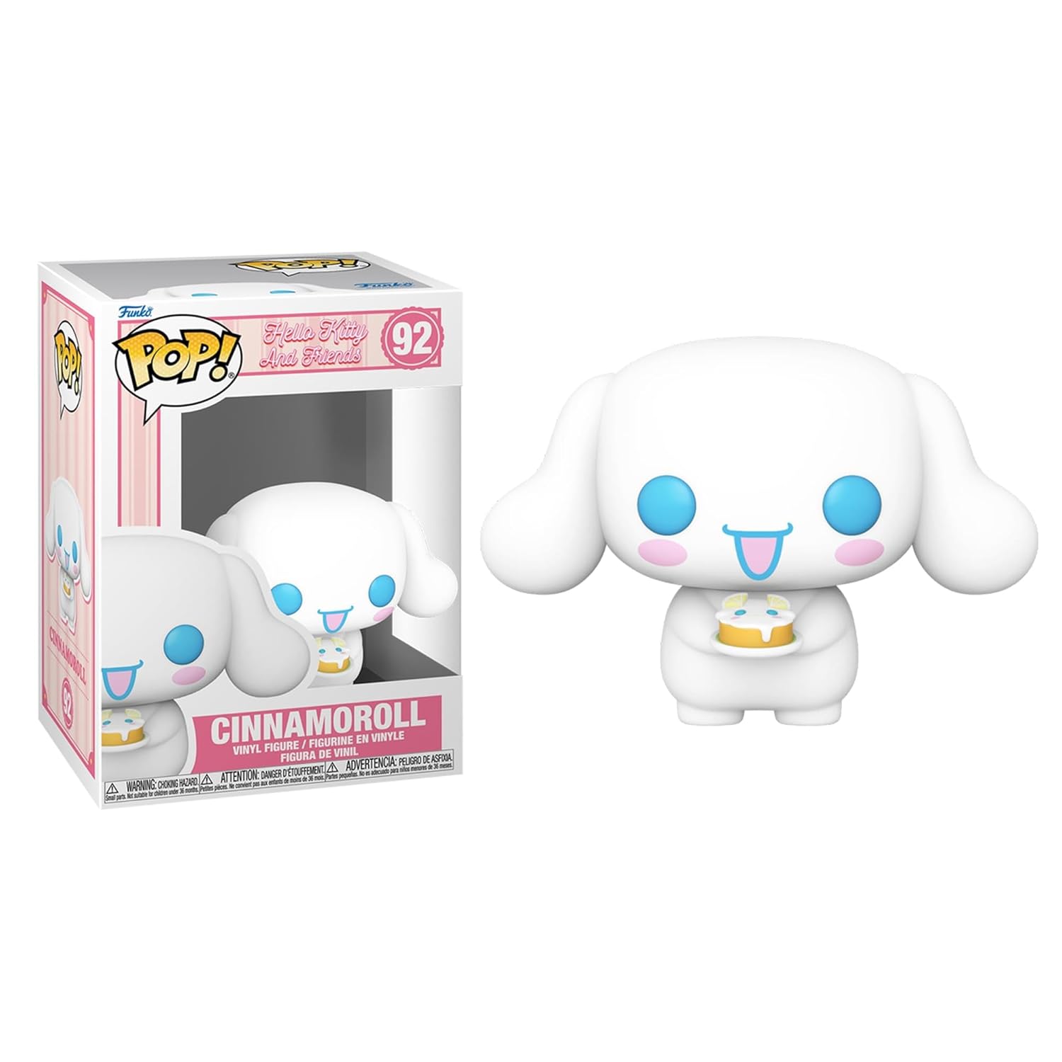 Funko Pop! Sanrio Cinnamoroll Collectible Vinyl Figure 3.75 Inch for Kids and Adults