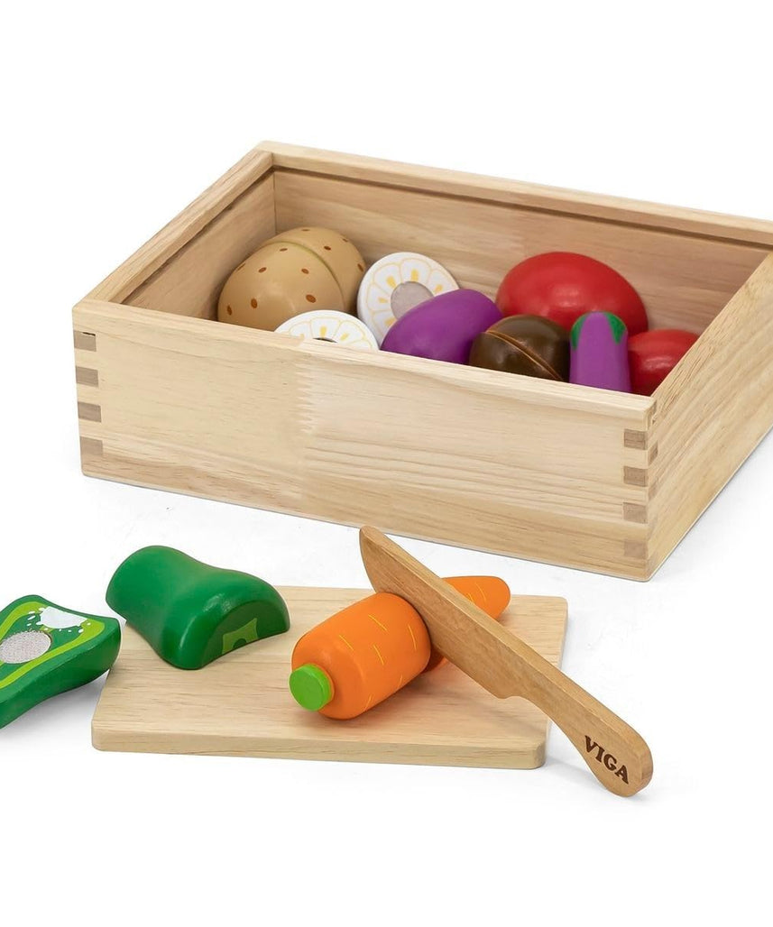 Viga Toys – Cutting Set – Dinner