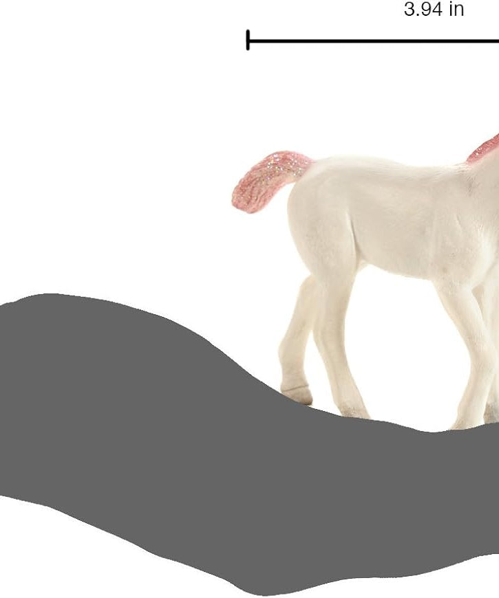 MOJO Unicorn Baby Toy Figure, Hand-Painted Fantasy Animal, Realistic Collectible Figurine, Educational Diorama Model, Ages 3+