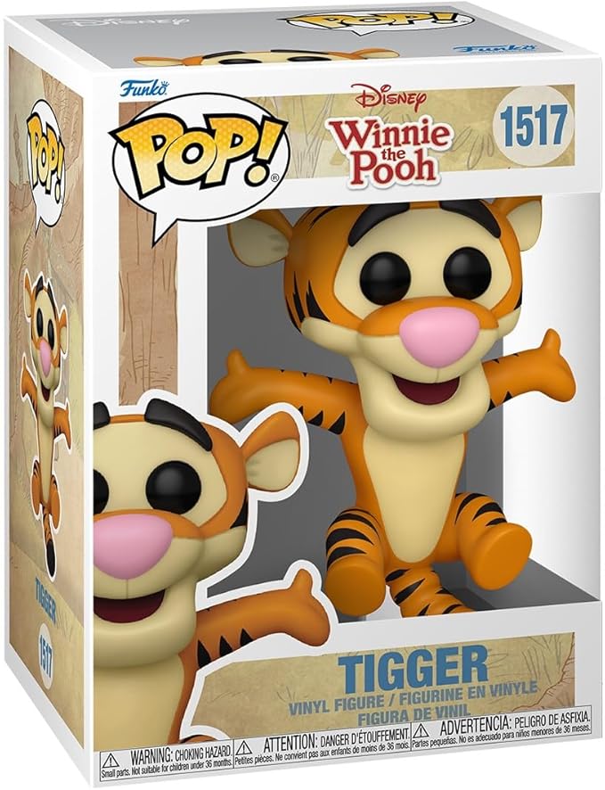 Funko Pop! Disney: WTP - Tigger - Winnie the Pooh - Collectable Vinyl Figure - Gift Idea - Official Merchandise - Toys for Kids & Adults - TV Fans - Model Figure for Collectors and Display