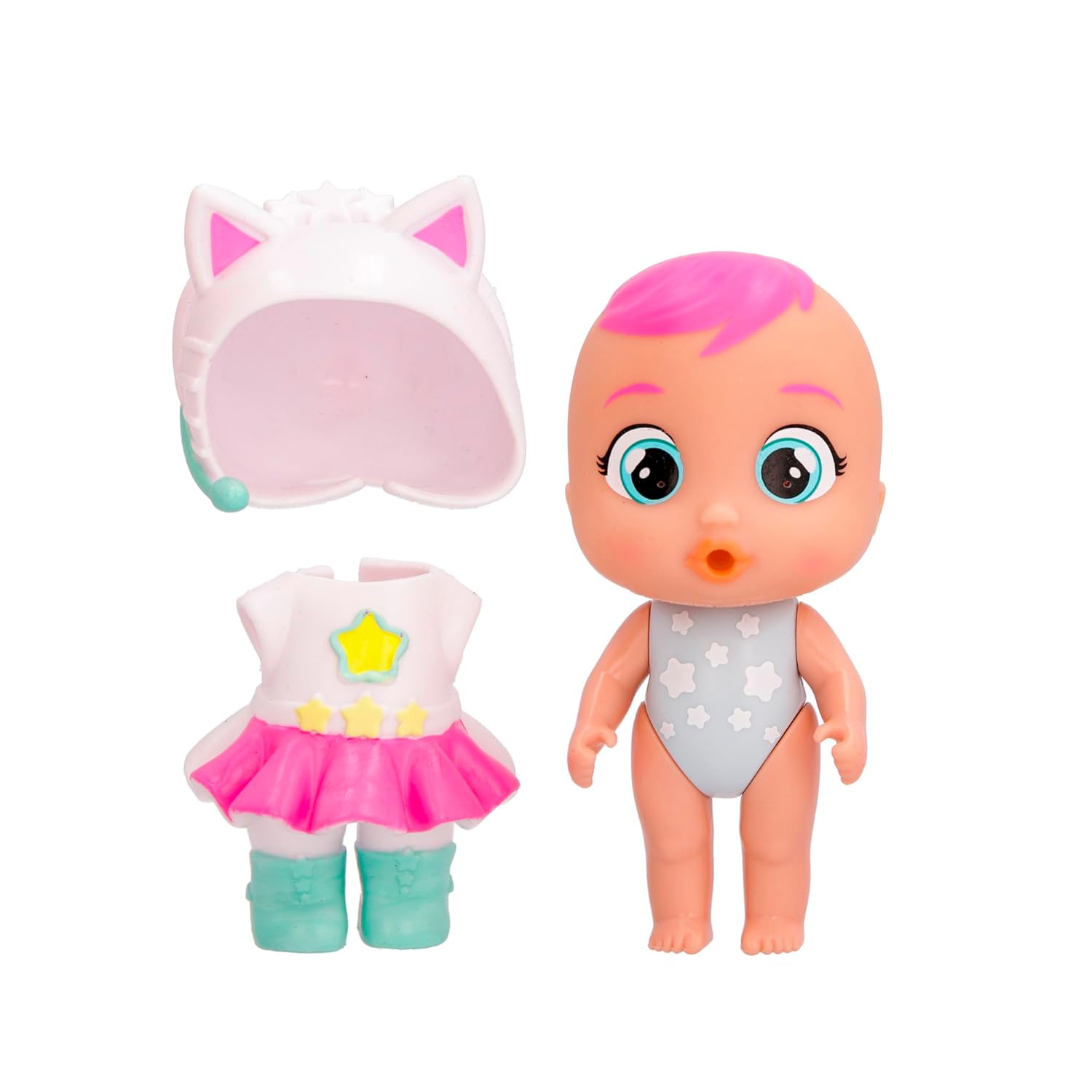 CRY Babies Magic Tears Talent Babies, Daisy - 6+ Surprises, Accessories, Great Gift for Kids Ages 3+