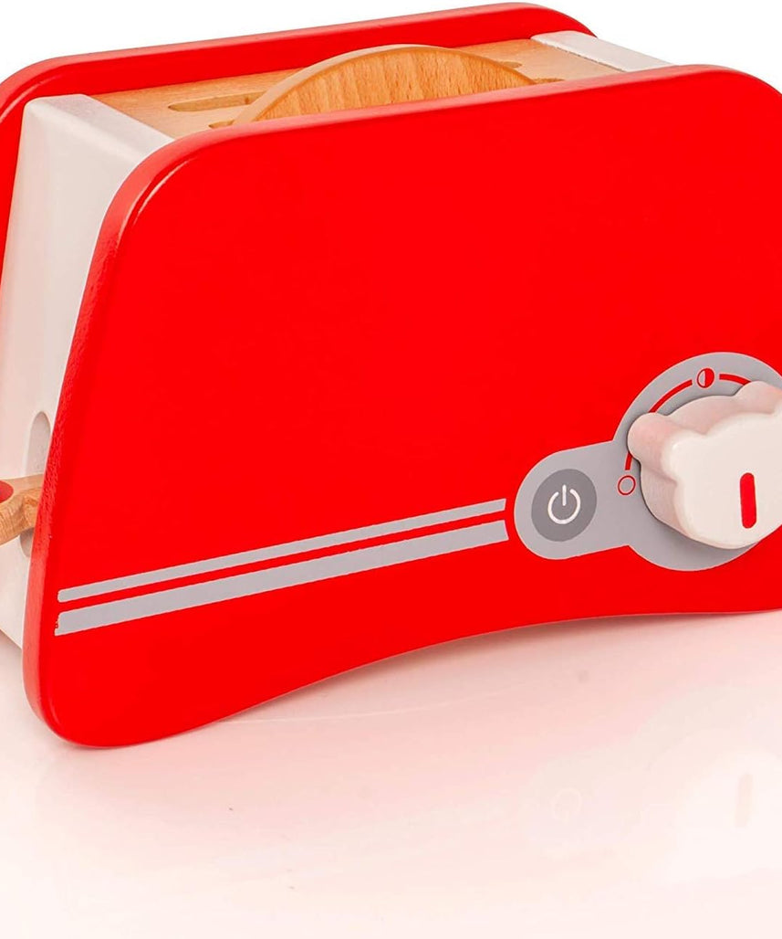 Viga Toys Wooden Toaster, Pretend Play Kitchen Accessory, Ages 3+