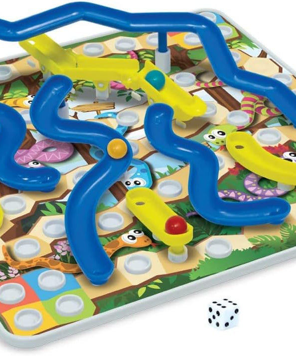 3D Snakes & Ladders Board Game for Kids, Family Fun, Ages 4+